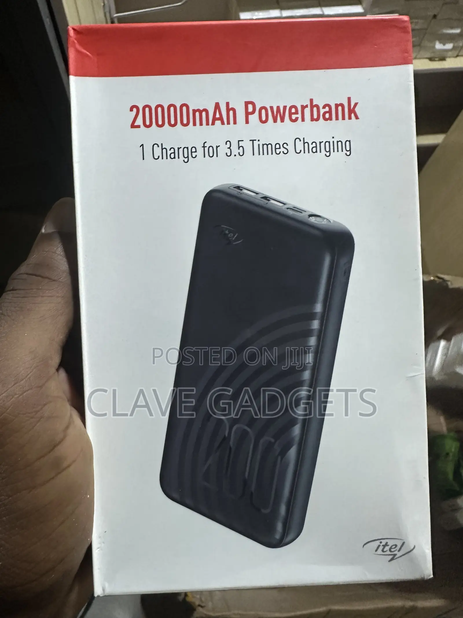 Itel Power Bank, 20000mah