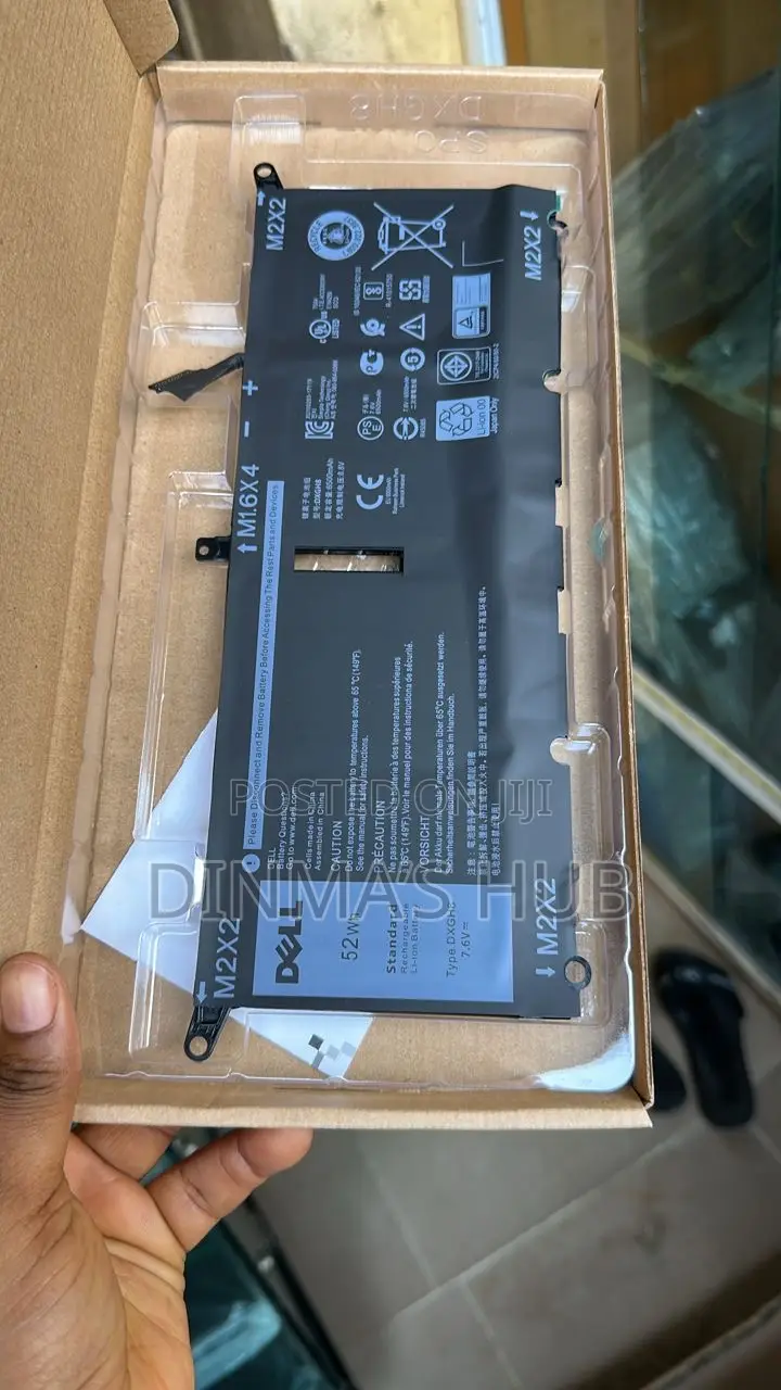 Dell XPS 13 Dxgh8 9370 9380 Original Battery