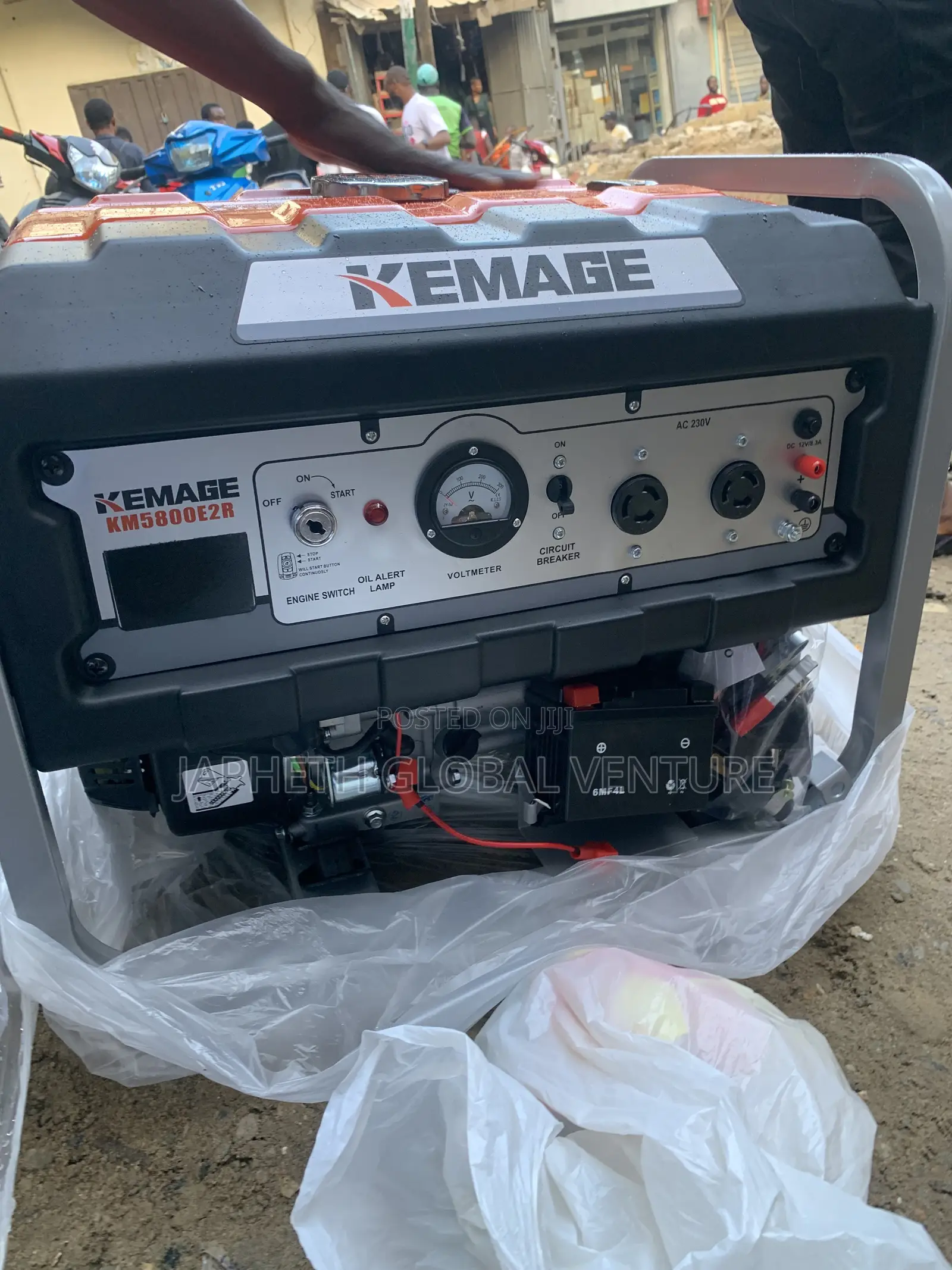 Original Kemage 5.5kva Generator With Electric Start
