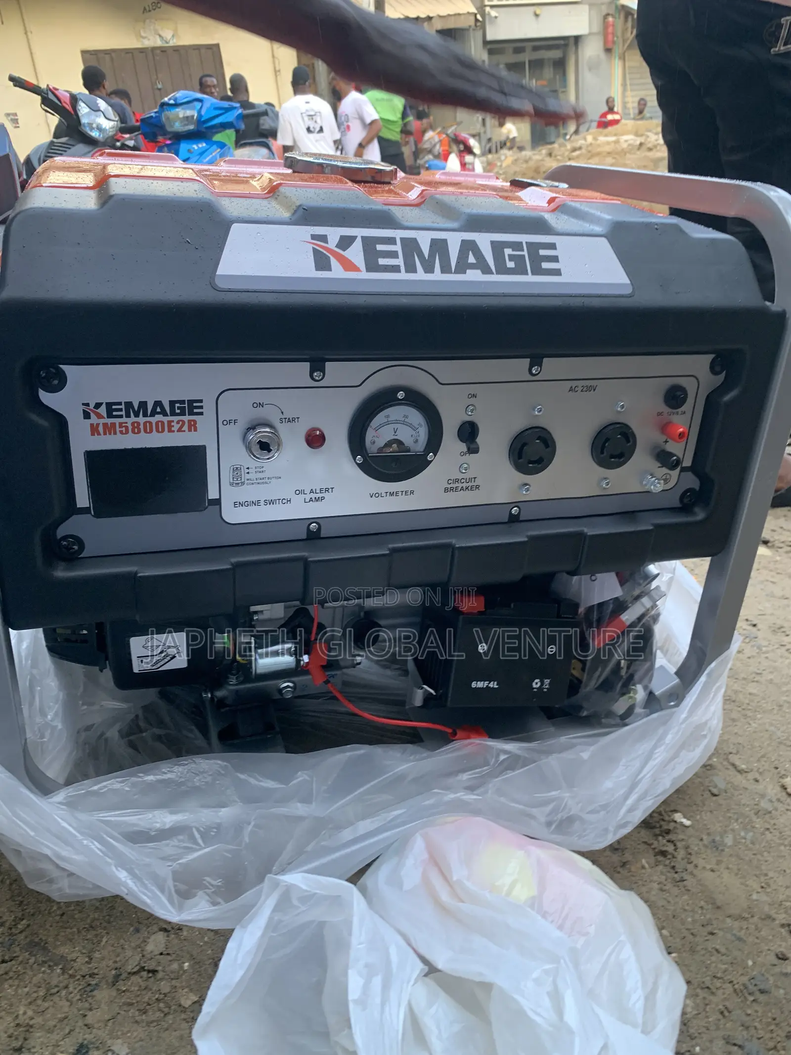 Original Kemage 5.5kva Generator With Electric Start