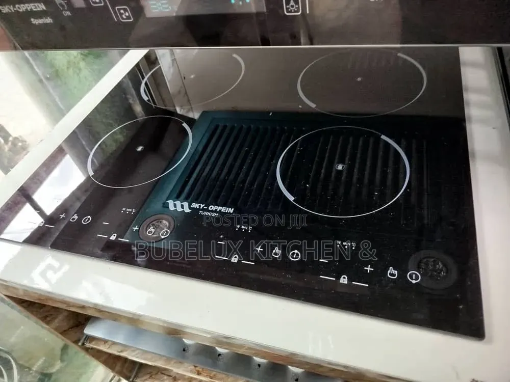 4-Burner Sky-Oppein Induction Cooker With Grill | Touch Control*