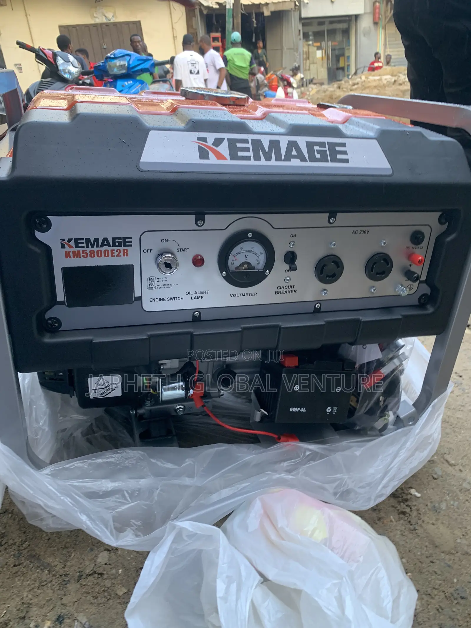 Kemage Km5800e2r 5.5kva Generator – 100% Copper Coil, Reliable