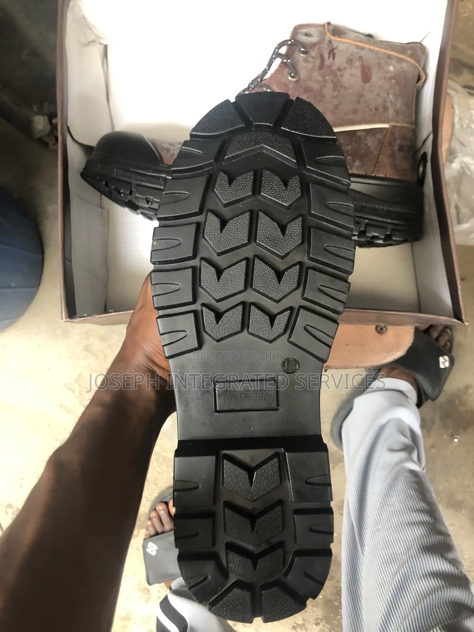 Anitake Steel Toe Work Boots (All Sizes Available)