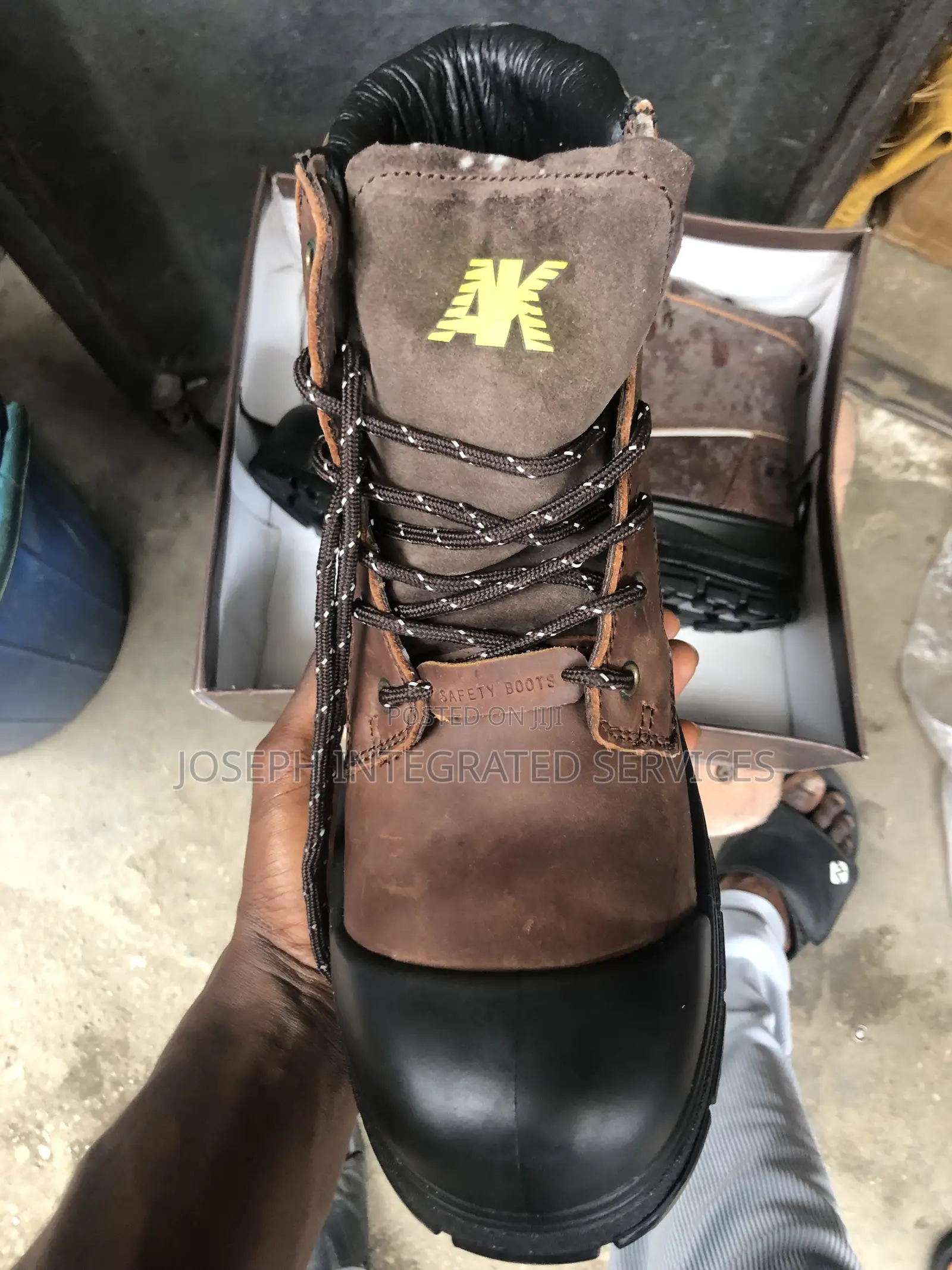 Anitake Steel Toe Work Boots (All Sizes Available)