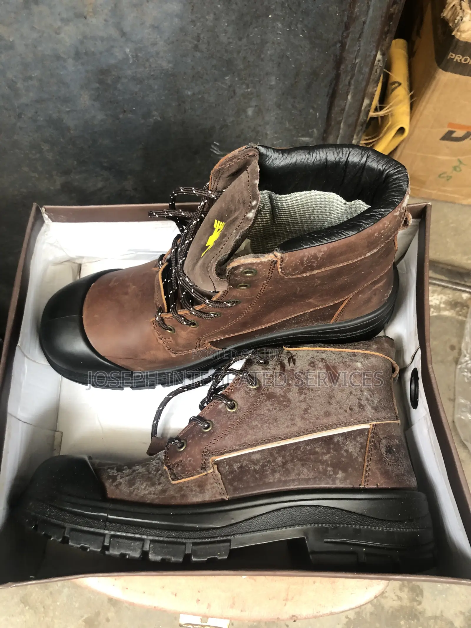 Anitake Steel Toe Work Boots (All Sizes Available)
