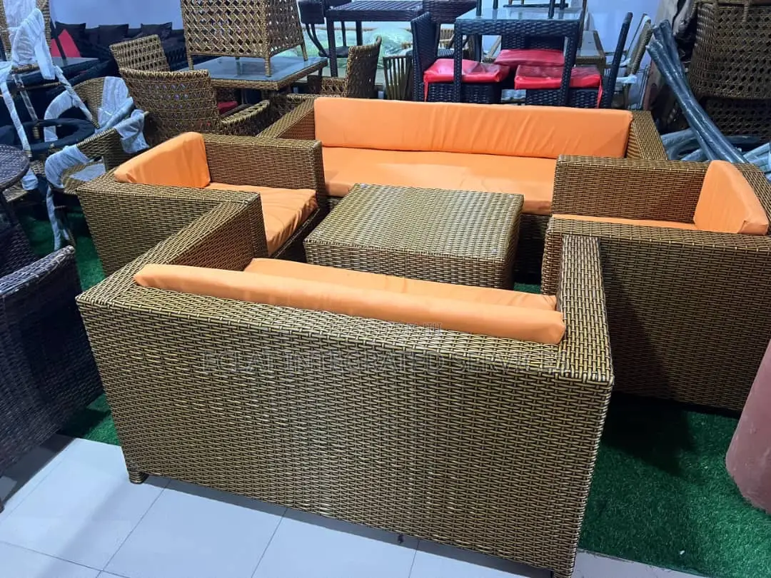 Lounge Rattan Set Both for Outdoor and Indoor Use