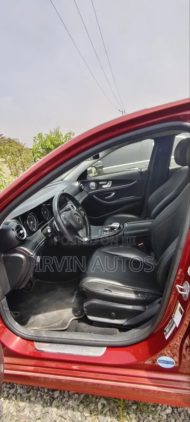 Mercedes-Benz E400 2016 Red