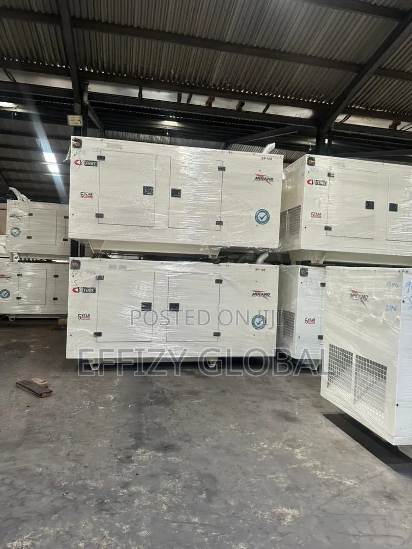 Brand New Original Mikano 100kva Soundproof Diesel Generator