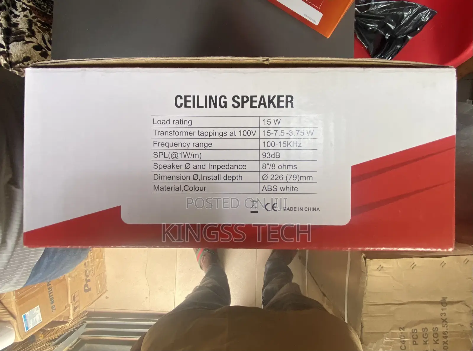 Dart D15 Ceiling Speaker 15w