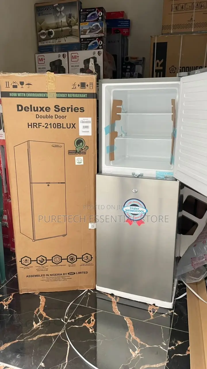 Haier Thermocool Double Door Refrigerator 205 Liters