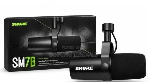 Shure Podcast Studio Sm7b Microphone - Sm7b Dynamic Microphone