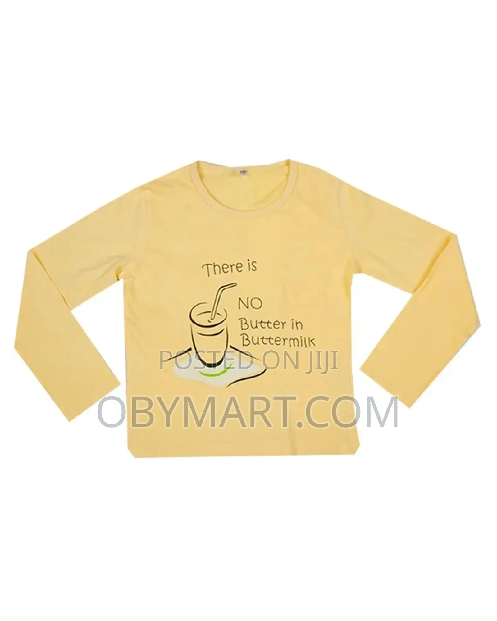 No Butter in Buttermilk Yellow Top