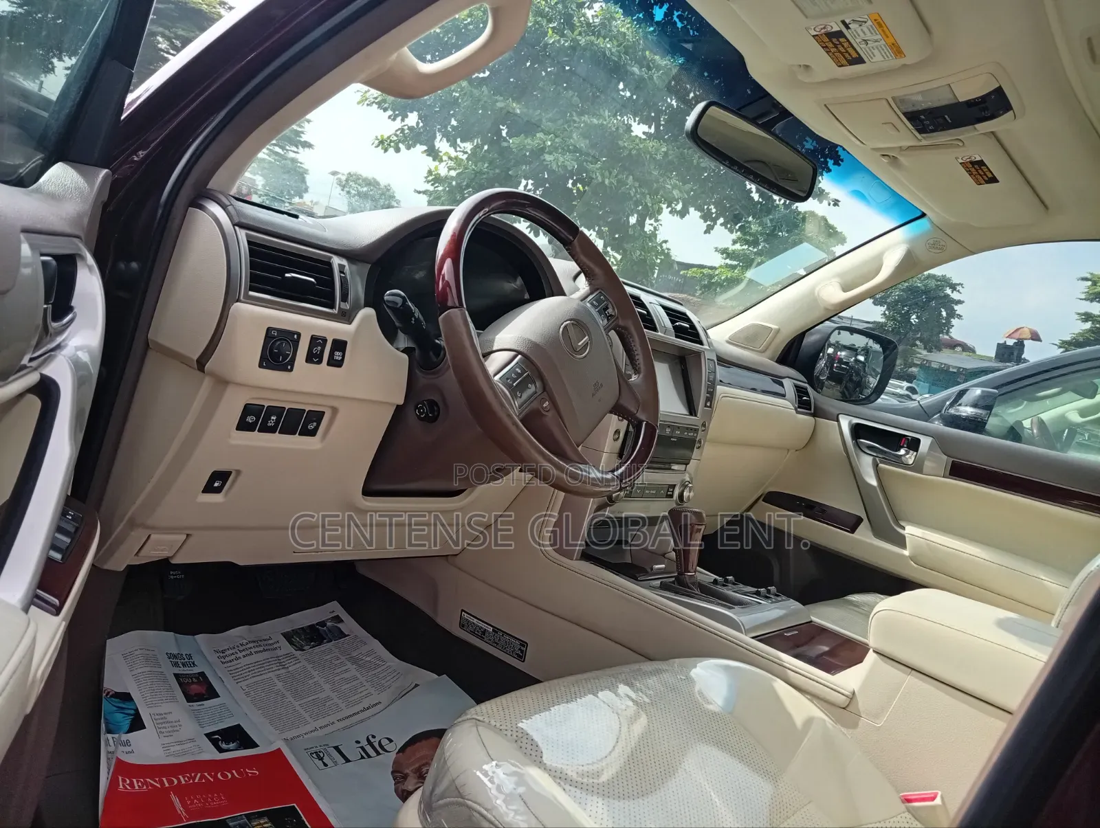 Lexus GX 2017 Red