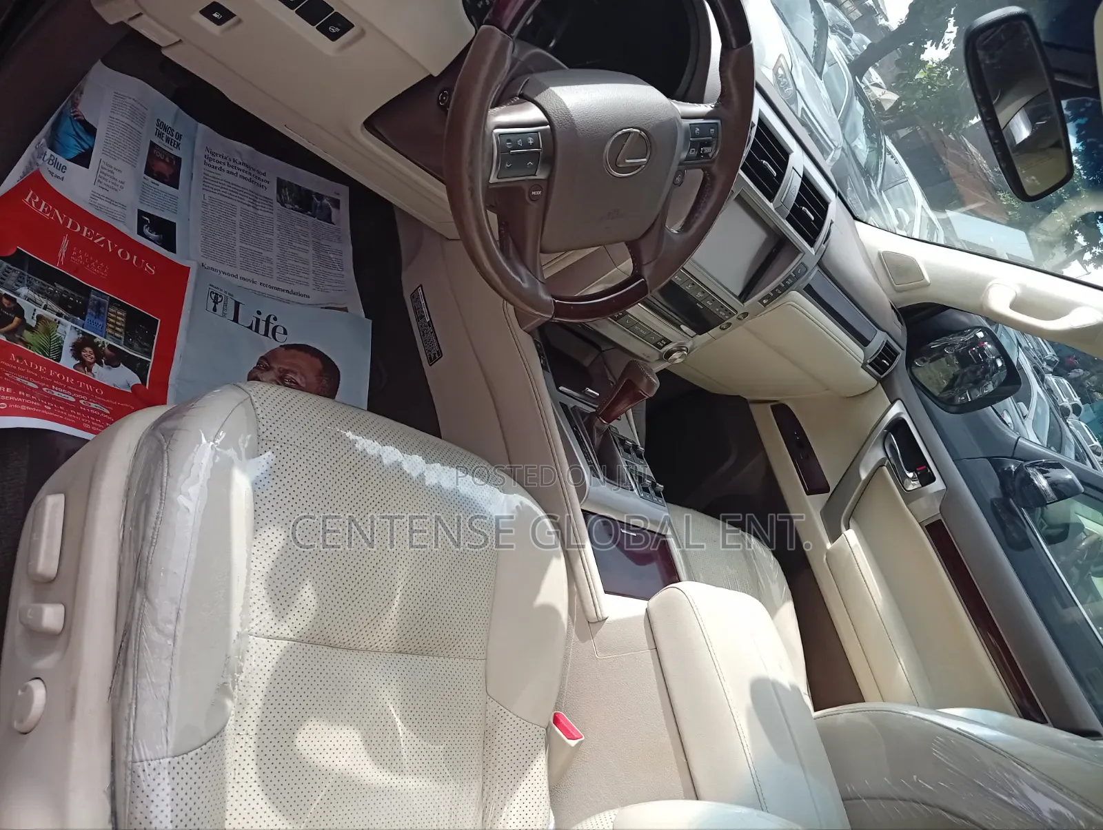 Lexus GX 2017 Red