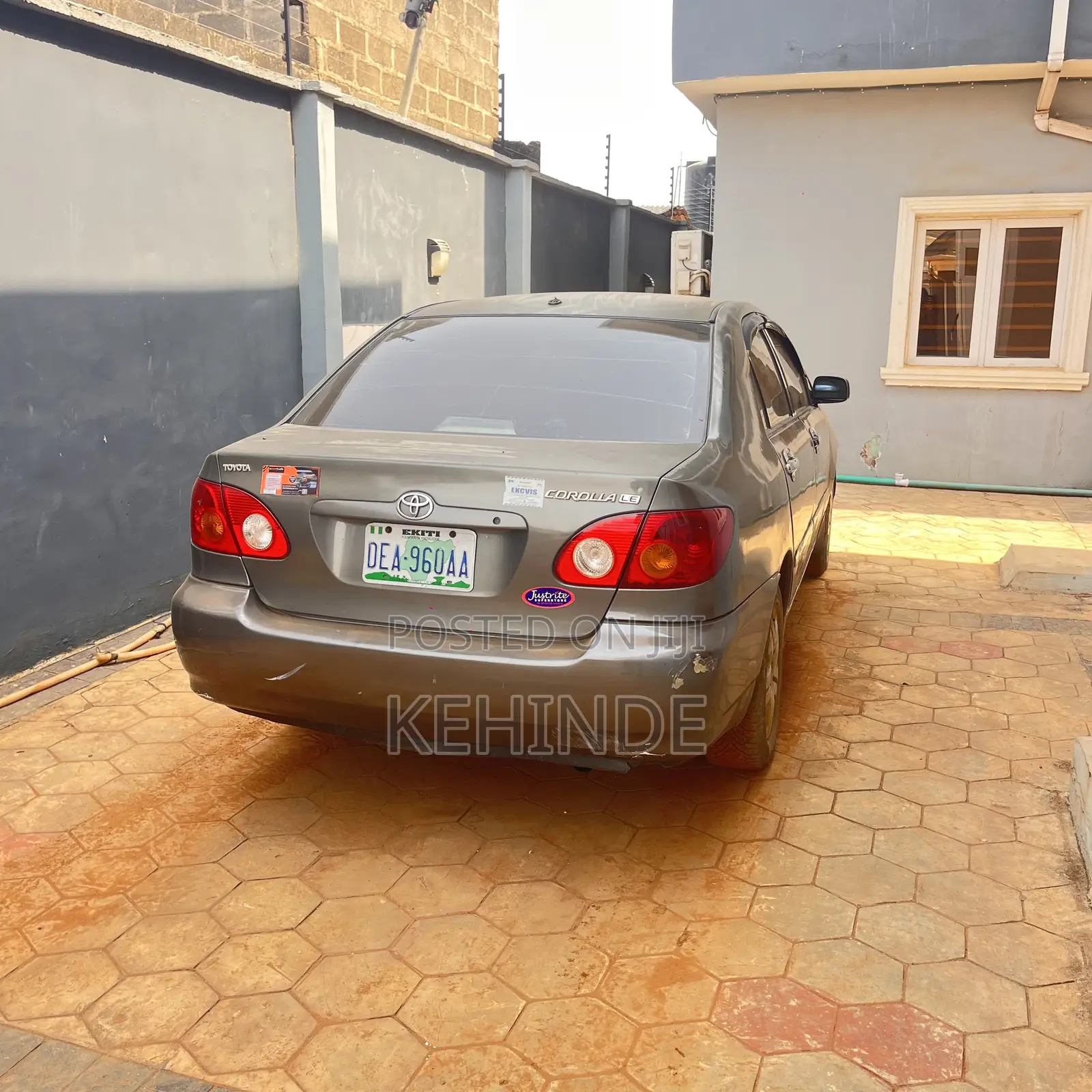 Toyota Corolla Sedan 2004 Gray