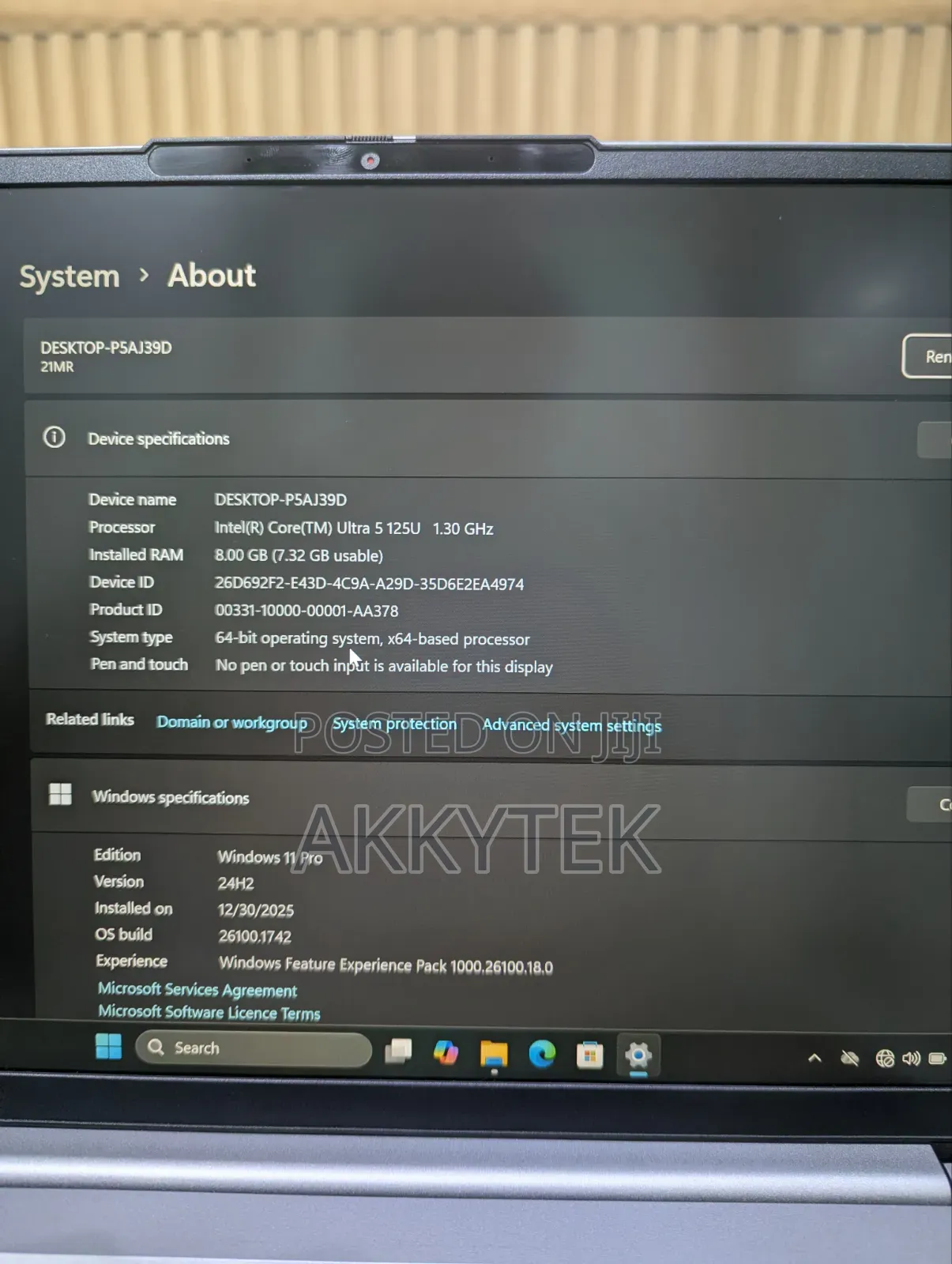 Laptop Lenovo Thinkbook 14 8GB Intel Core Ultra 5 SSD 256GB