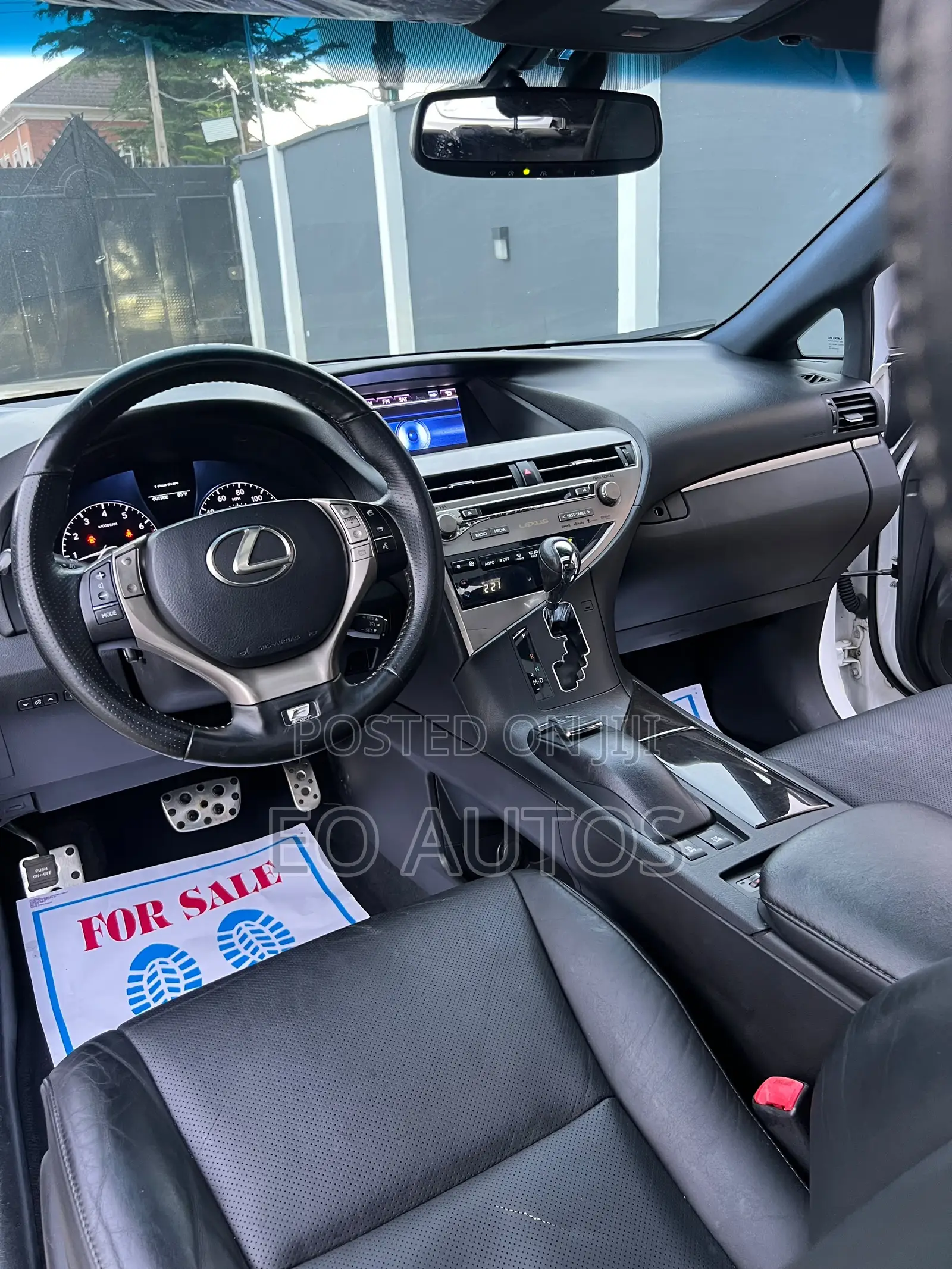 Lexus RX 350 F Sport AWD 2014 White
