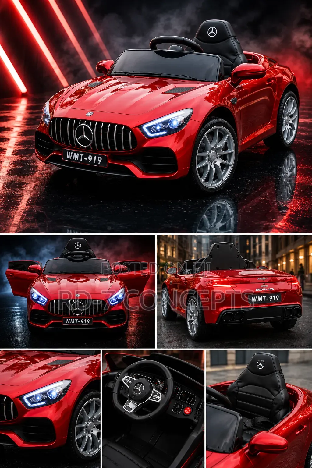 Mercedes Benz Kids Electric Car