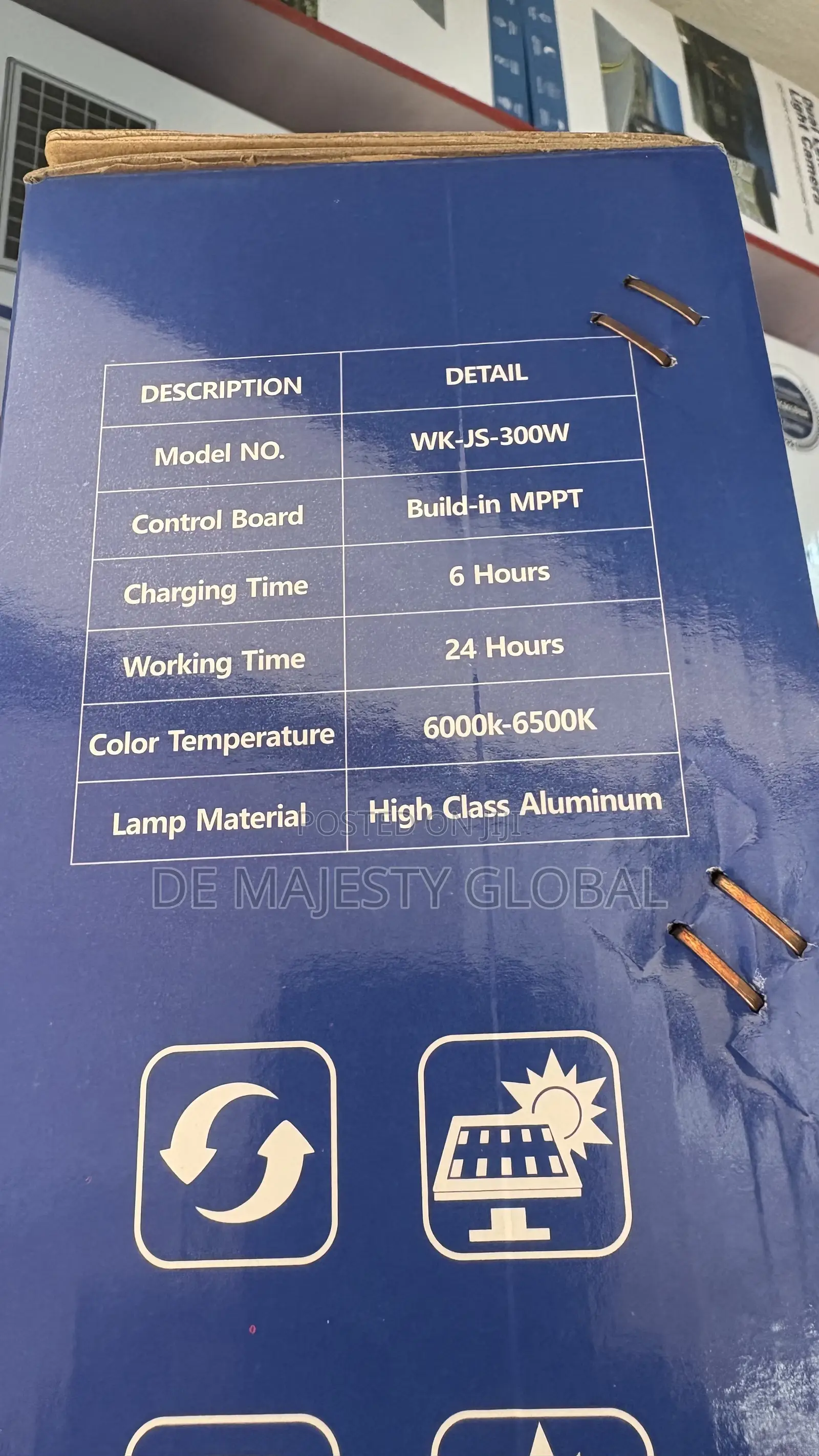 300w Wakatek Solar Flood Lights