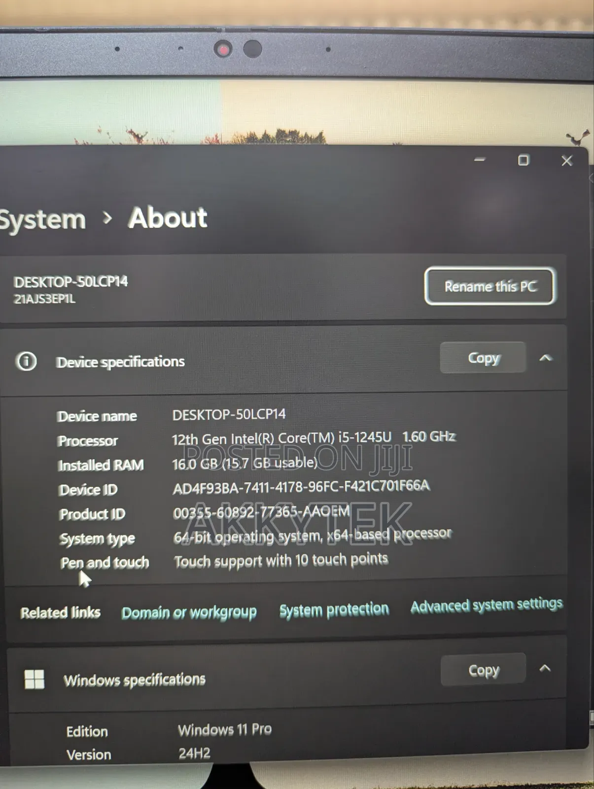Laptop Lenovo ThinkPad T14 G3 16GB Intel Core i5 SSD 256GB