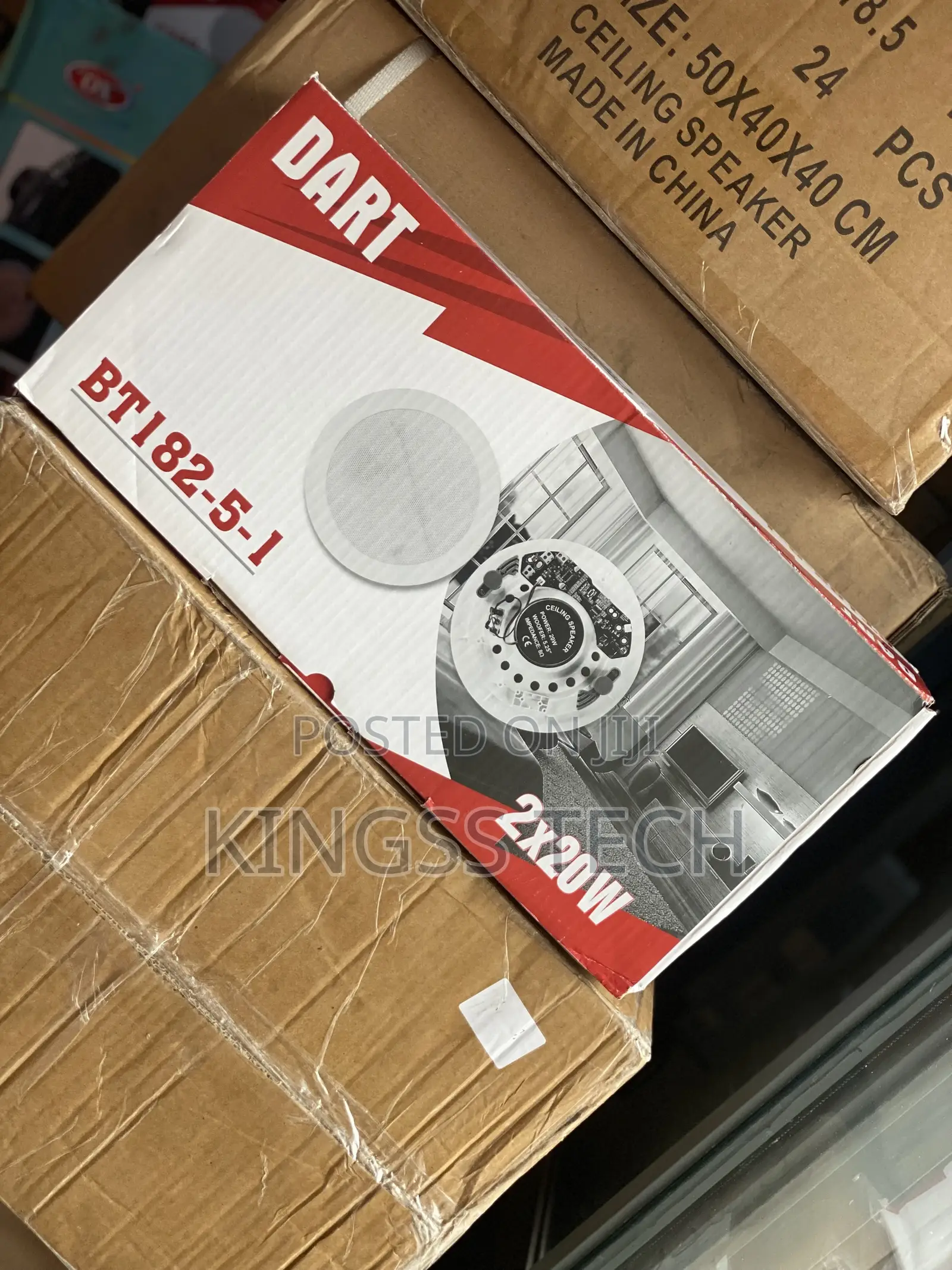Dart Bt1 82-5-1 Ceiling Speaker 2in1 20w