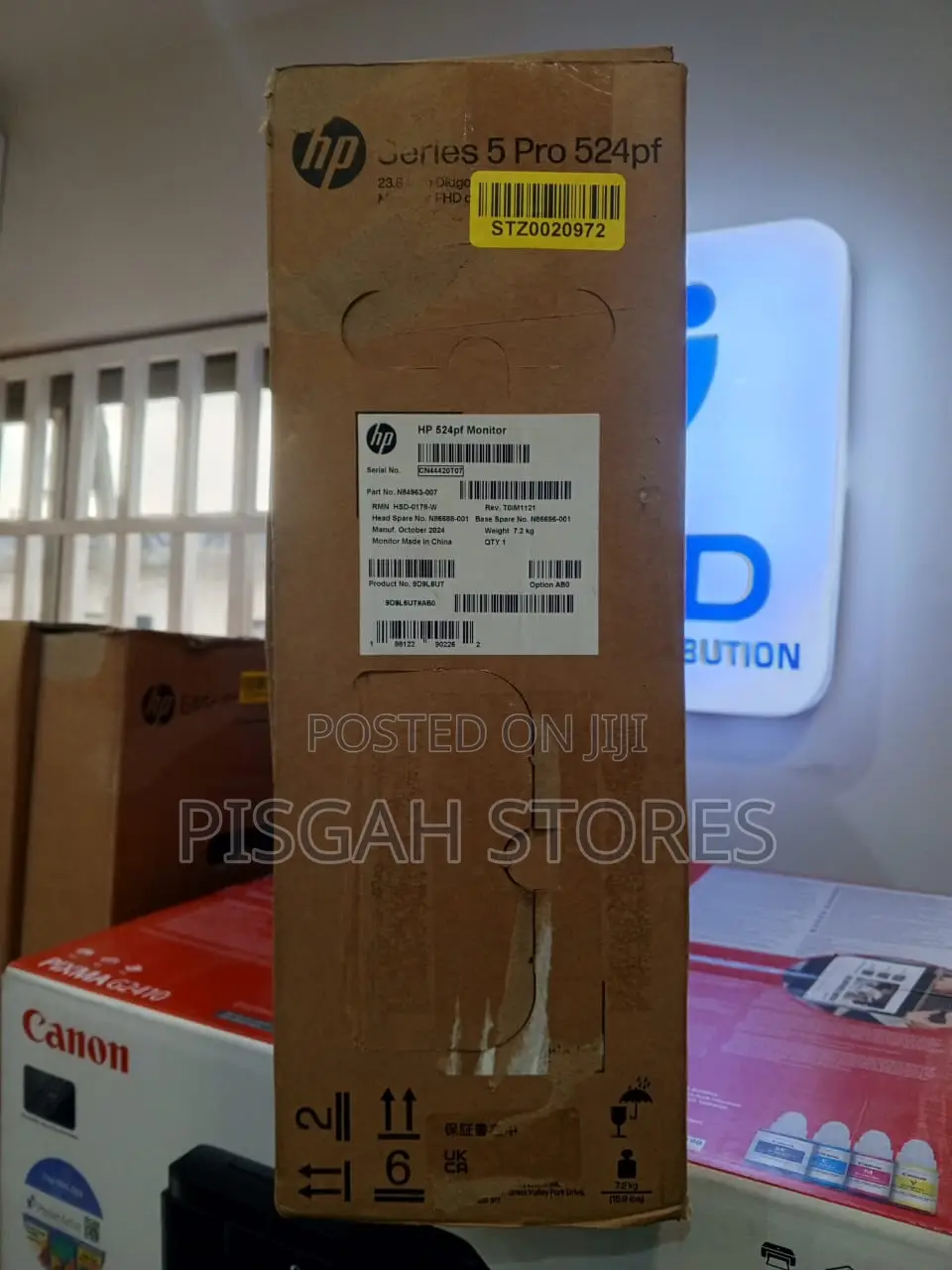 Hp Series 5 Pro 23.8 Inch FHD Monitor - 524pf (9d9l6ut)