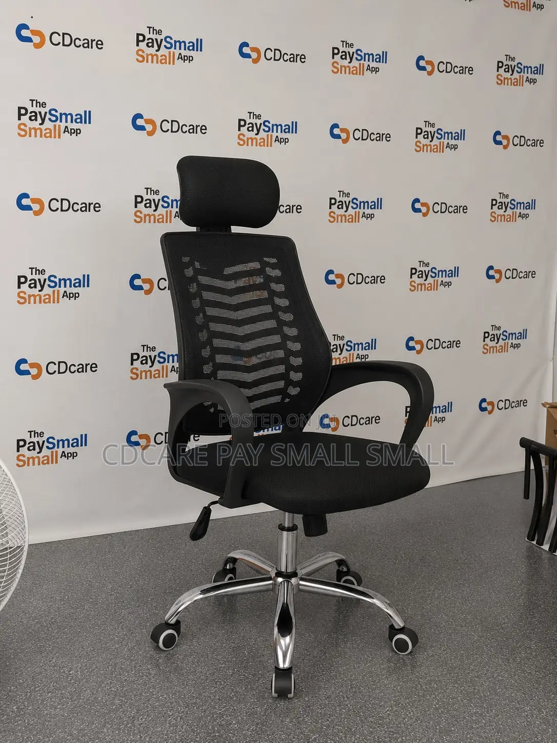 Pay Small Small Executive Mesh Office Chair on Cdcare.App