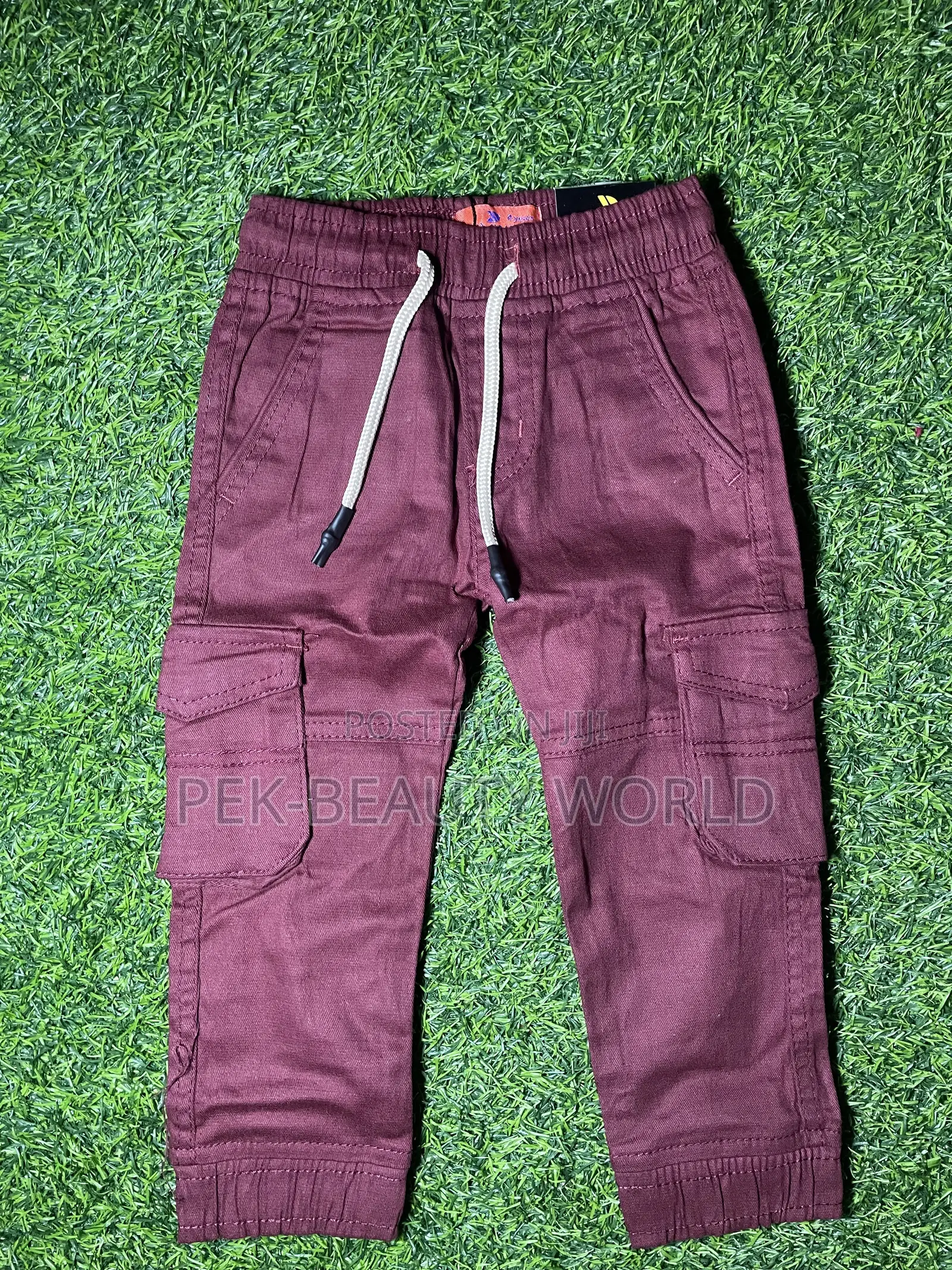 Boys Cargo Jogger Pants