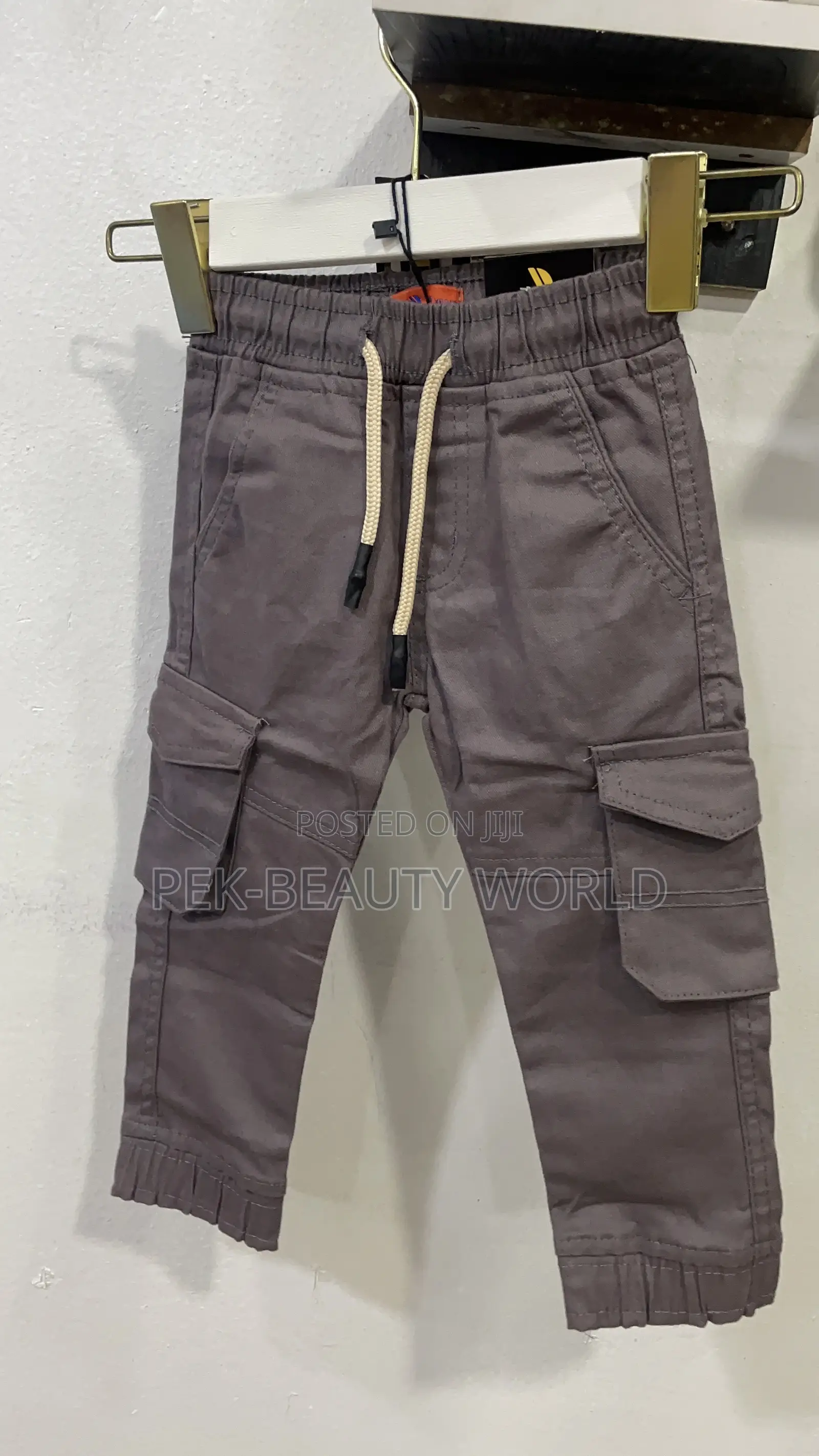 Boys Cargo Jogger Pants