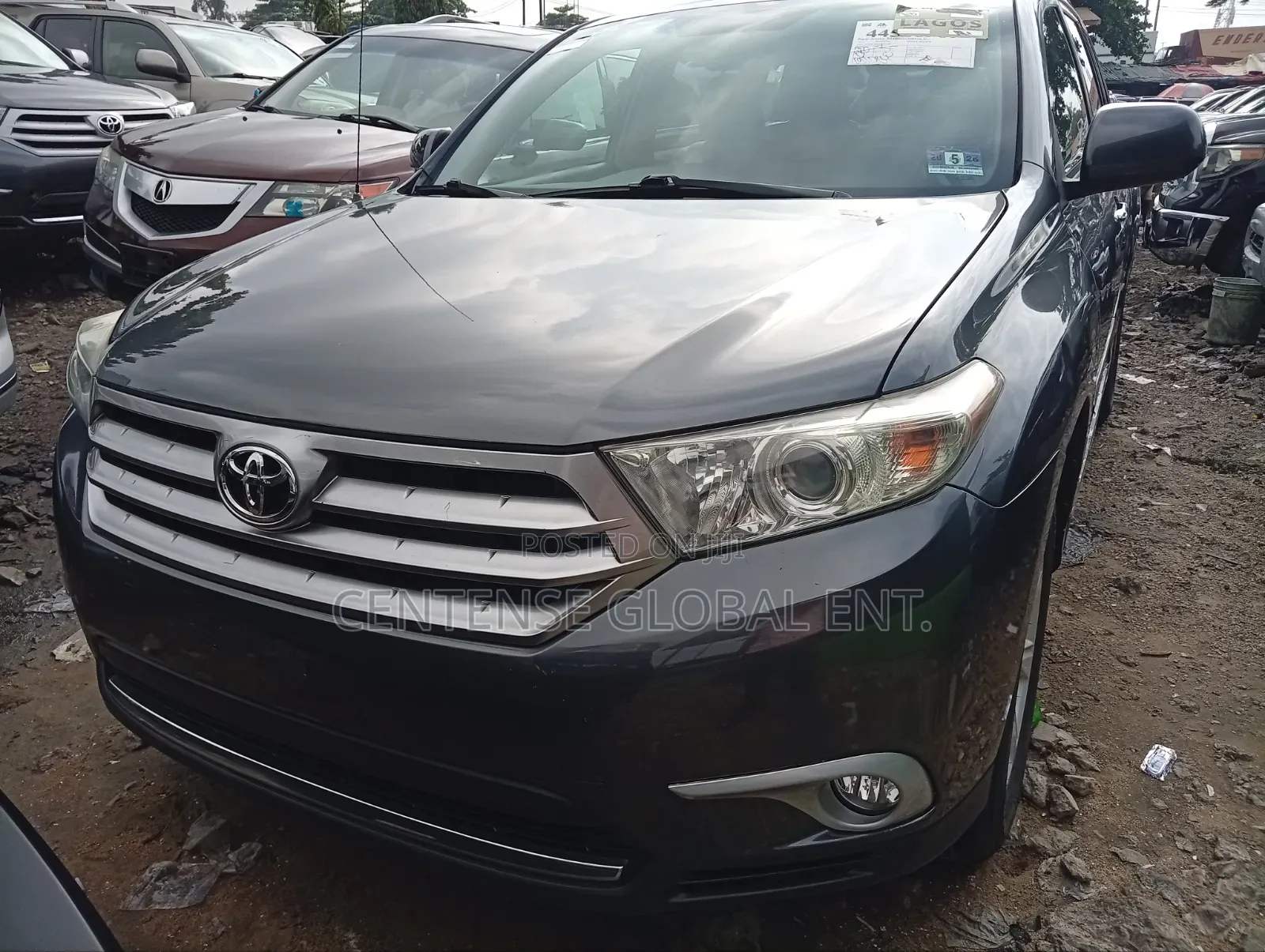 Toyota Highlander 2012 Gray