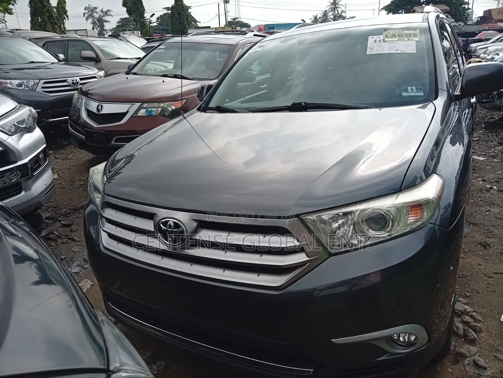 Toyota Highlander 2012 Gray