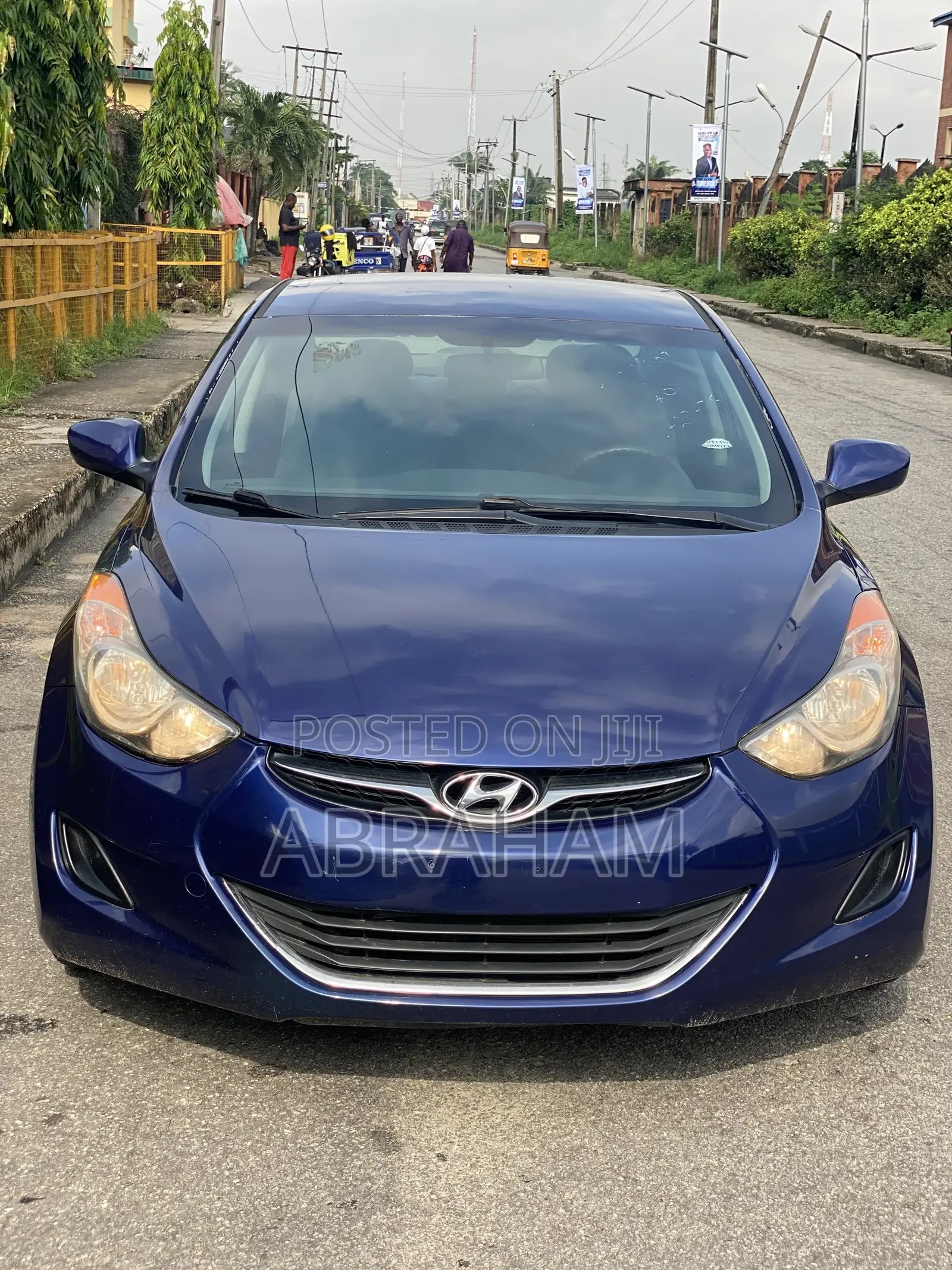 Hyundai Elantra 2011 Blue