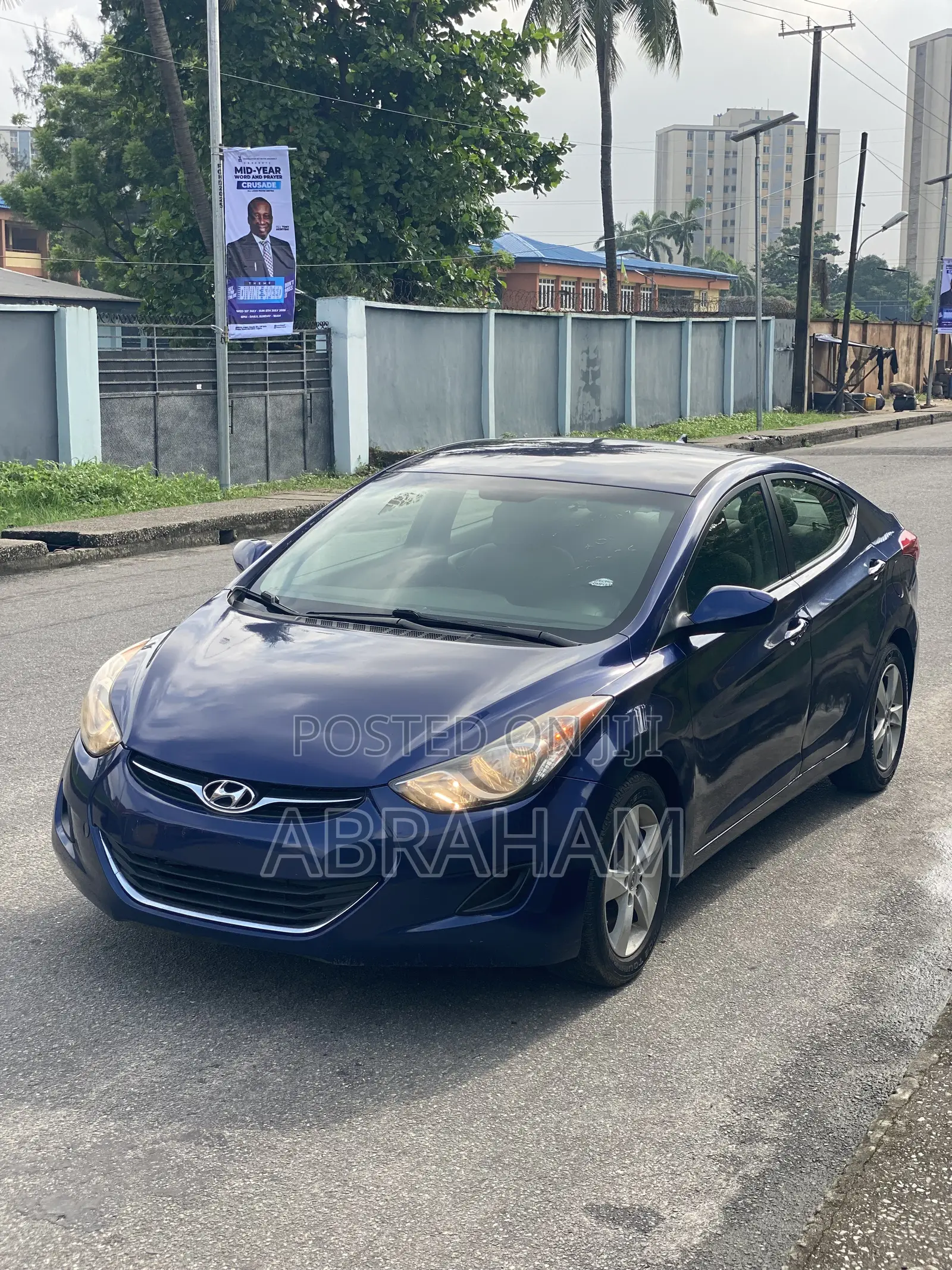 Hyundai Elantra 2011 Blue