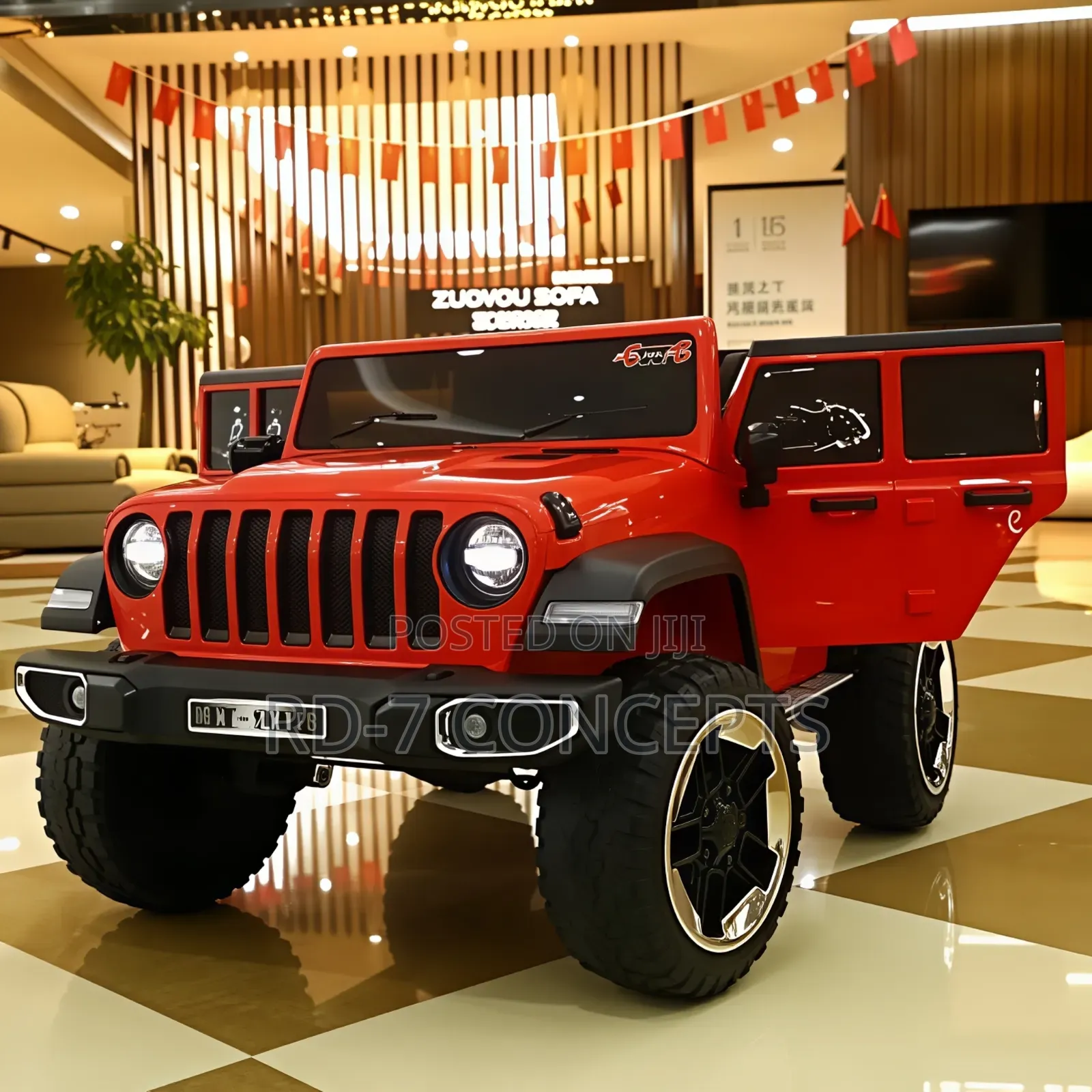 4x4 Jeep Kids Electric Car