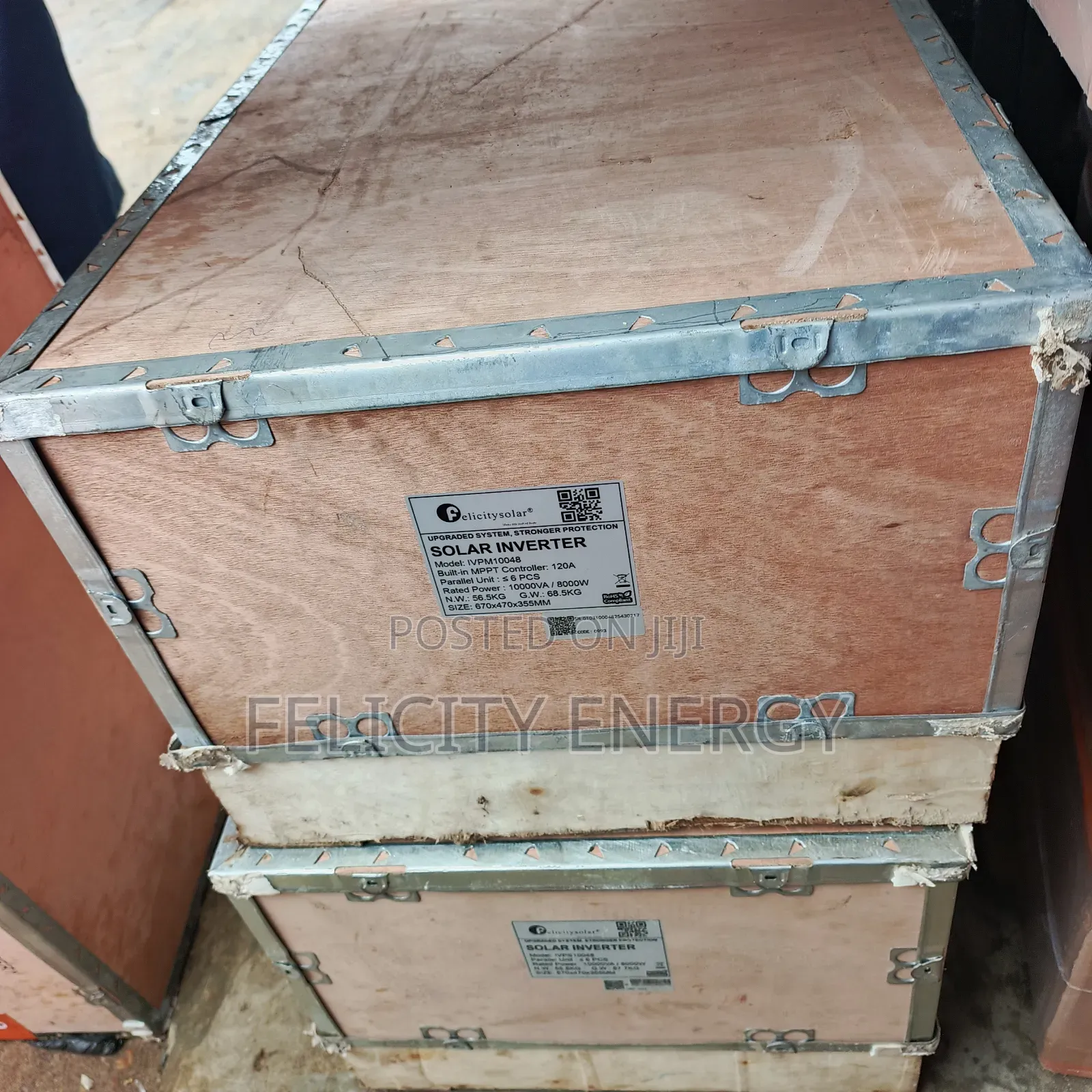 Felicity Hybrid Inverter 10kva 48v (Ivpm)