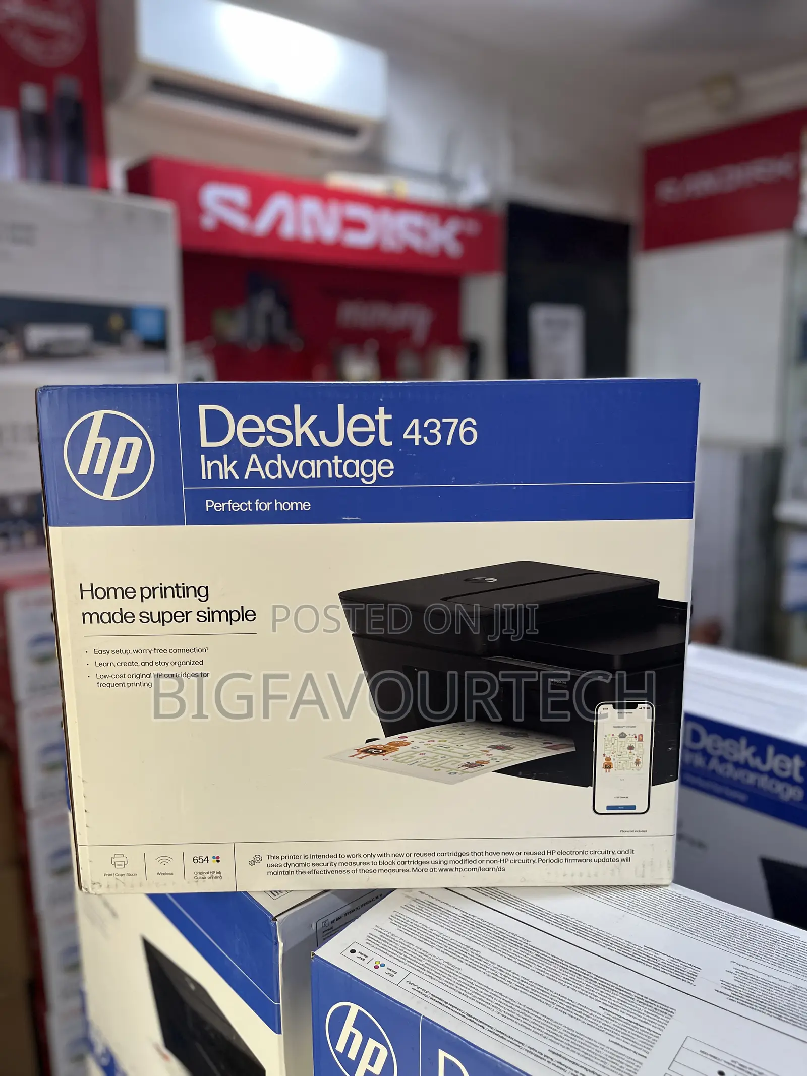 Hp Deskjet Ink Advantage 4376 All-in-One Printer (4120 Replacement)