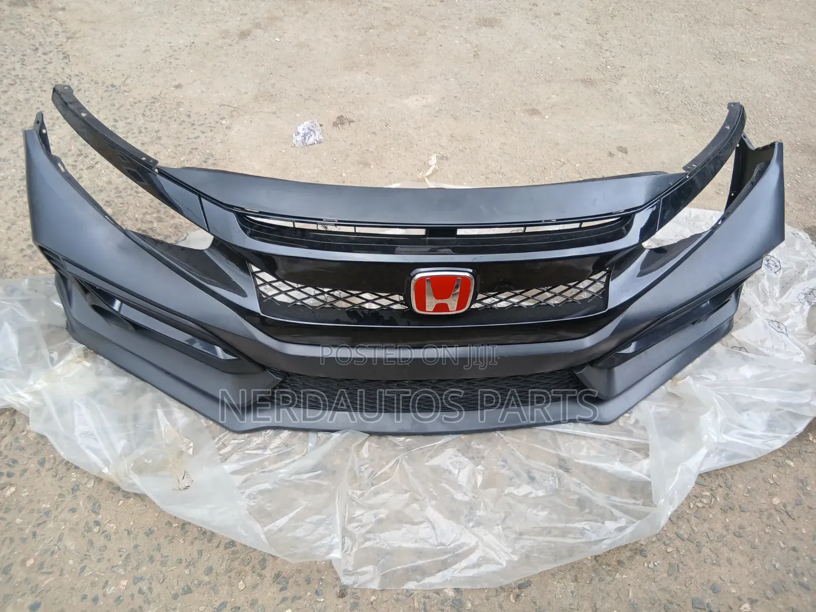 Complete Front Bumper Honda Civic 2016_2020