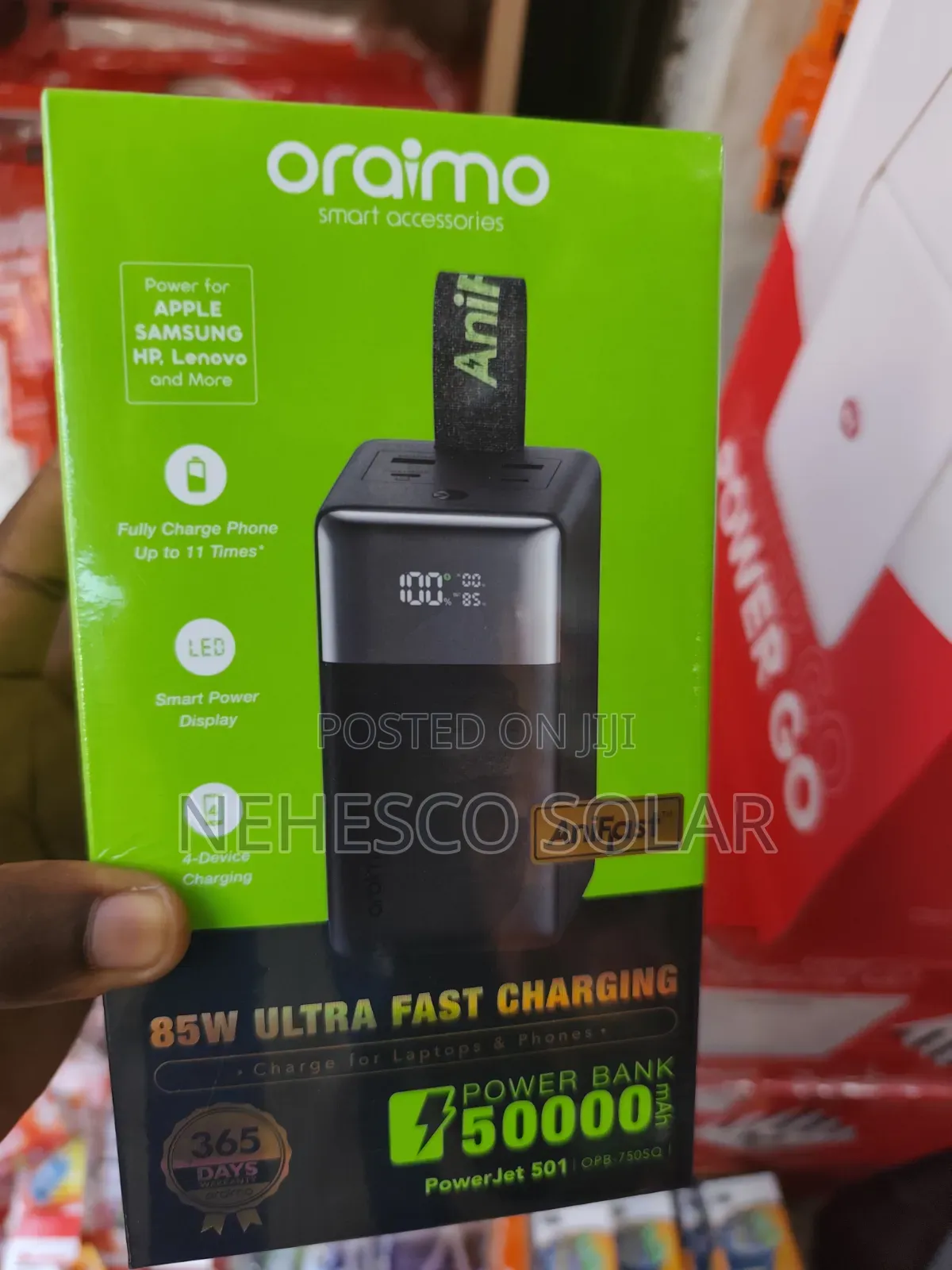 Best 50000mah Fast Charging Power Bank - Original Oraimo