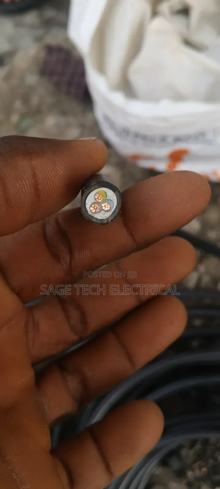 2.5mm 3core PVC PVC Armoured Cable Nigerchin
