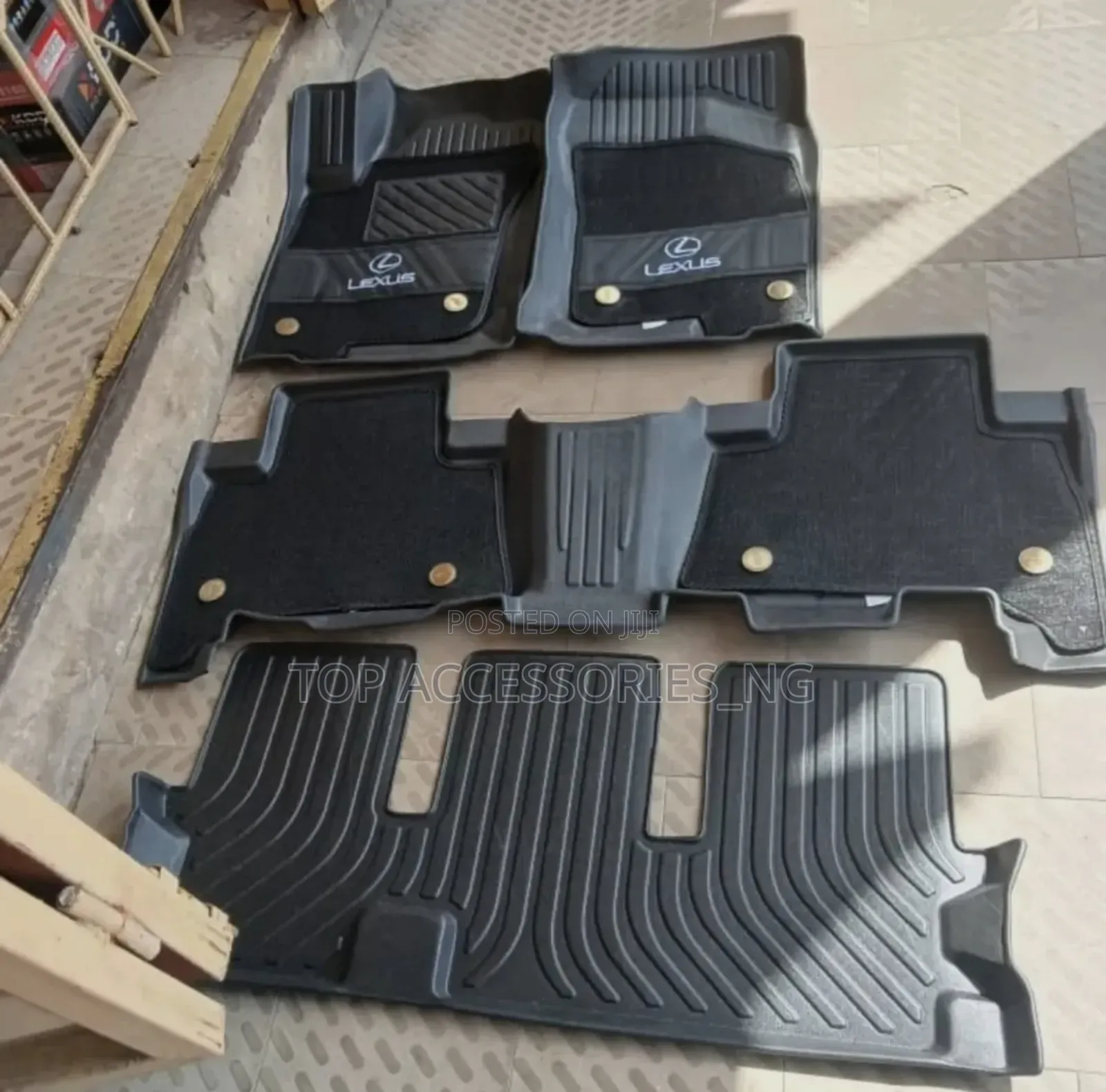 Customised Double Layer Tpe Foot Mat for Gx460