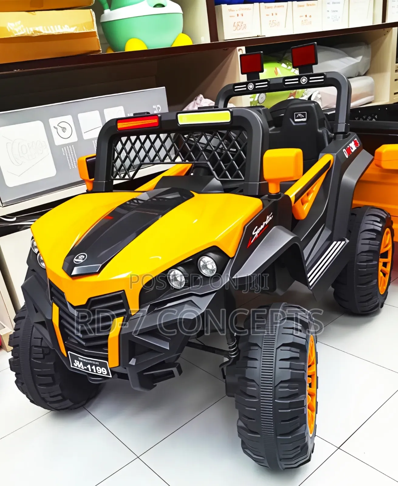 Off Road Rugged Kids Electric Car