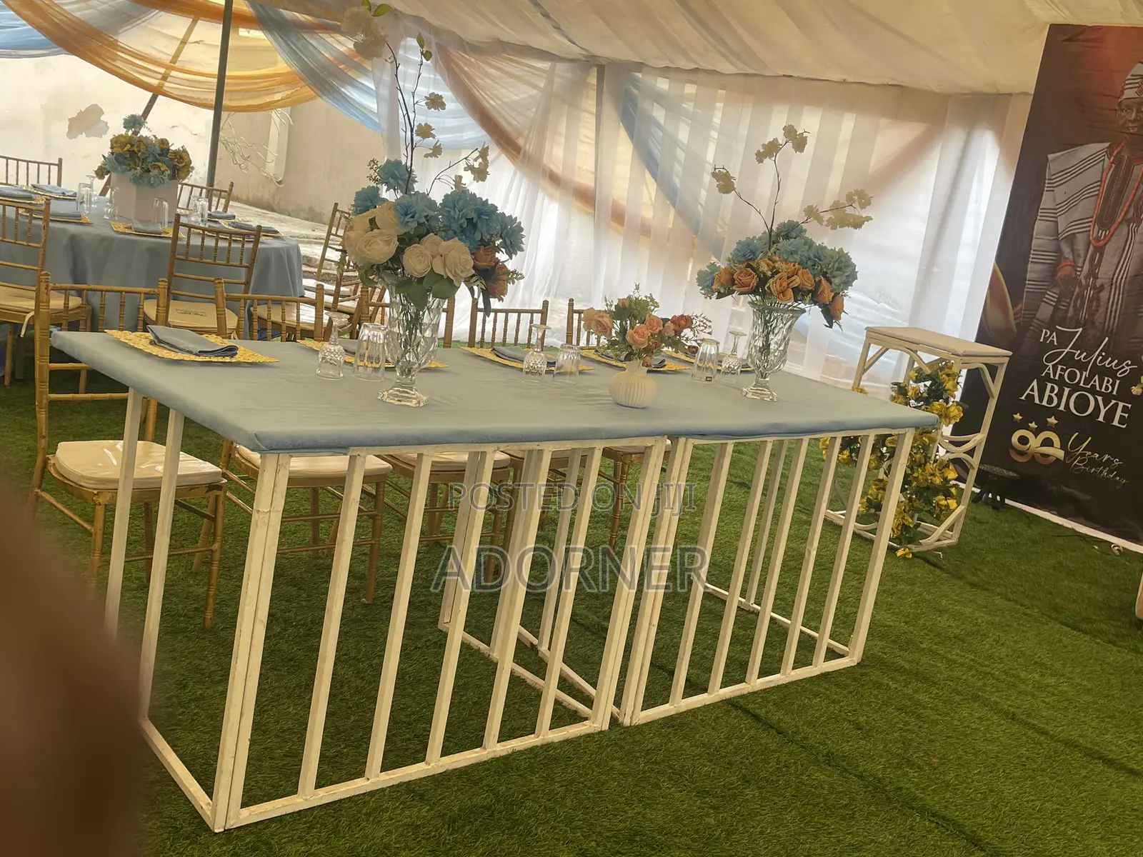 Classic Outdoor Events Decorations