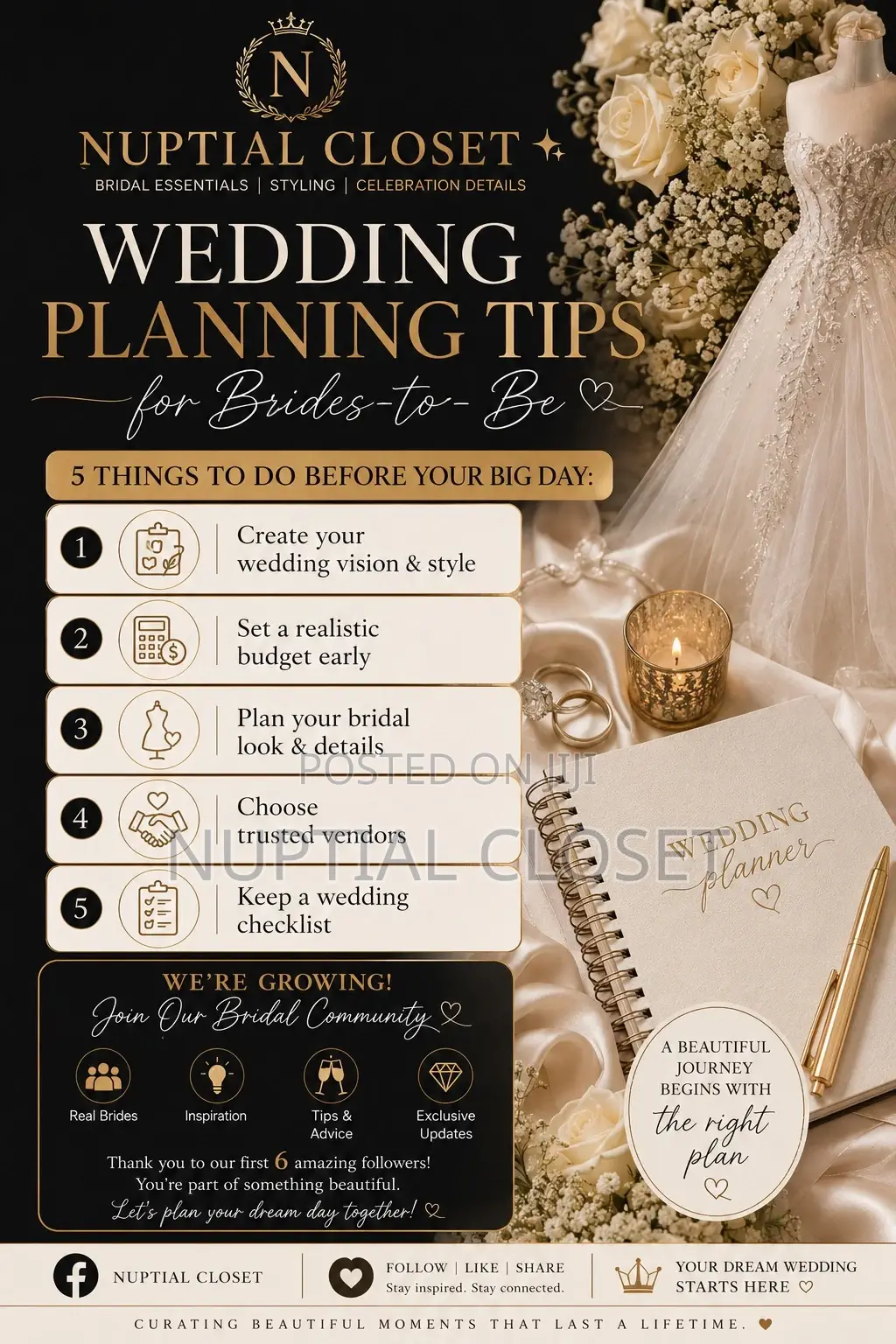 Bride-to-be Wedding Planning Session | Create Your Dream Wedding
