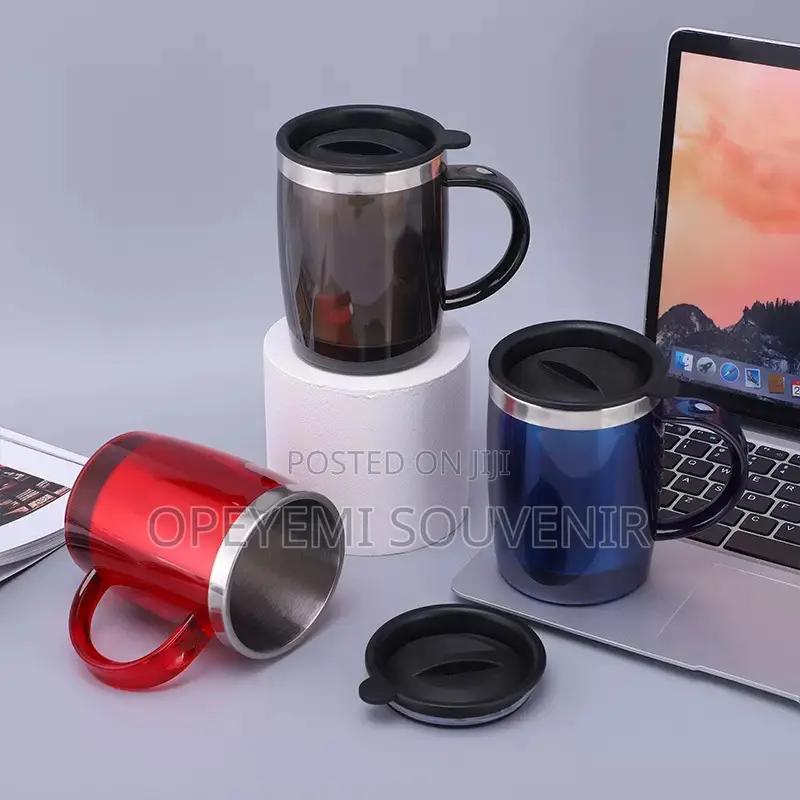 Black Travel Mug