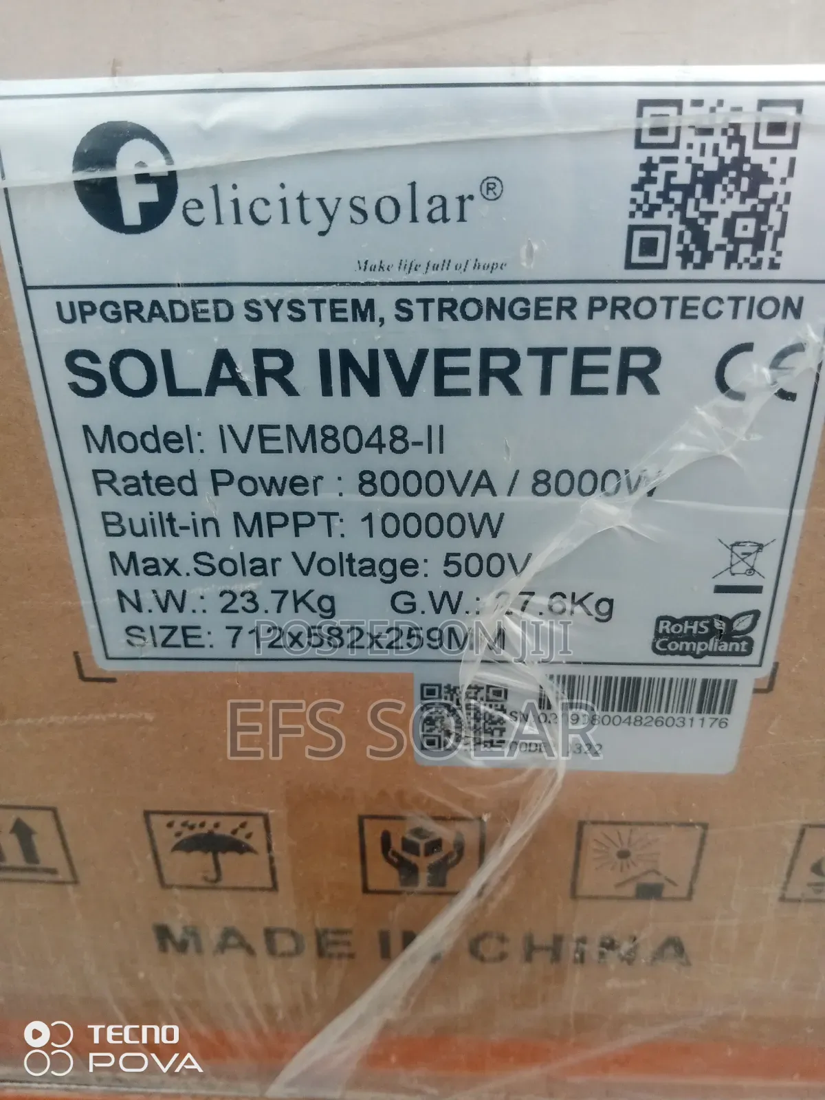 8kva Felicity Ivem Hybrid Inverter