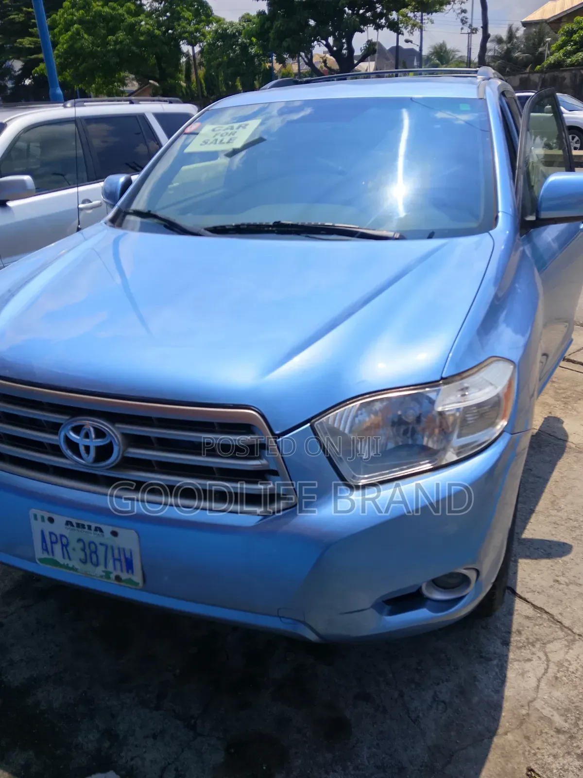 Toyota Highlander Sport 4x4 2007 Blue