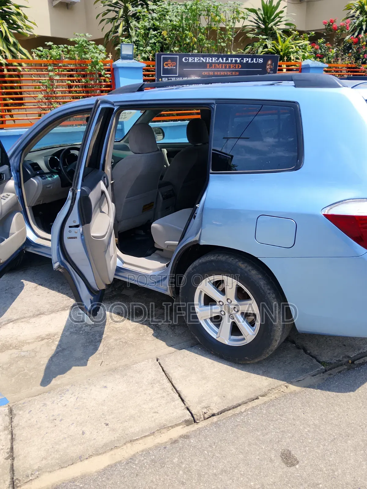 Toyota Highlander Sport 4x4 2007 Blue