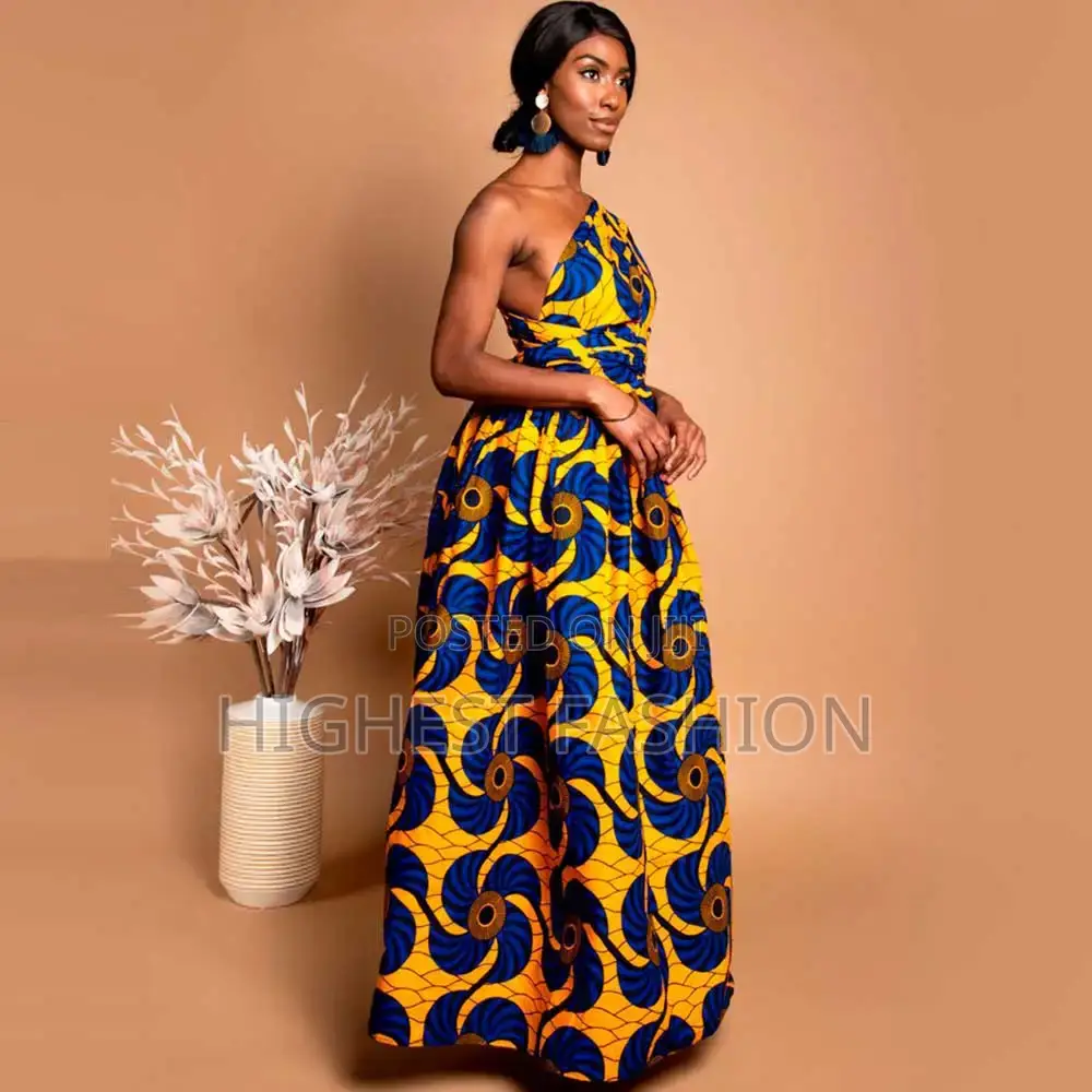 Maxi Sleeveless African Dresses
