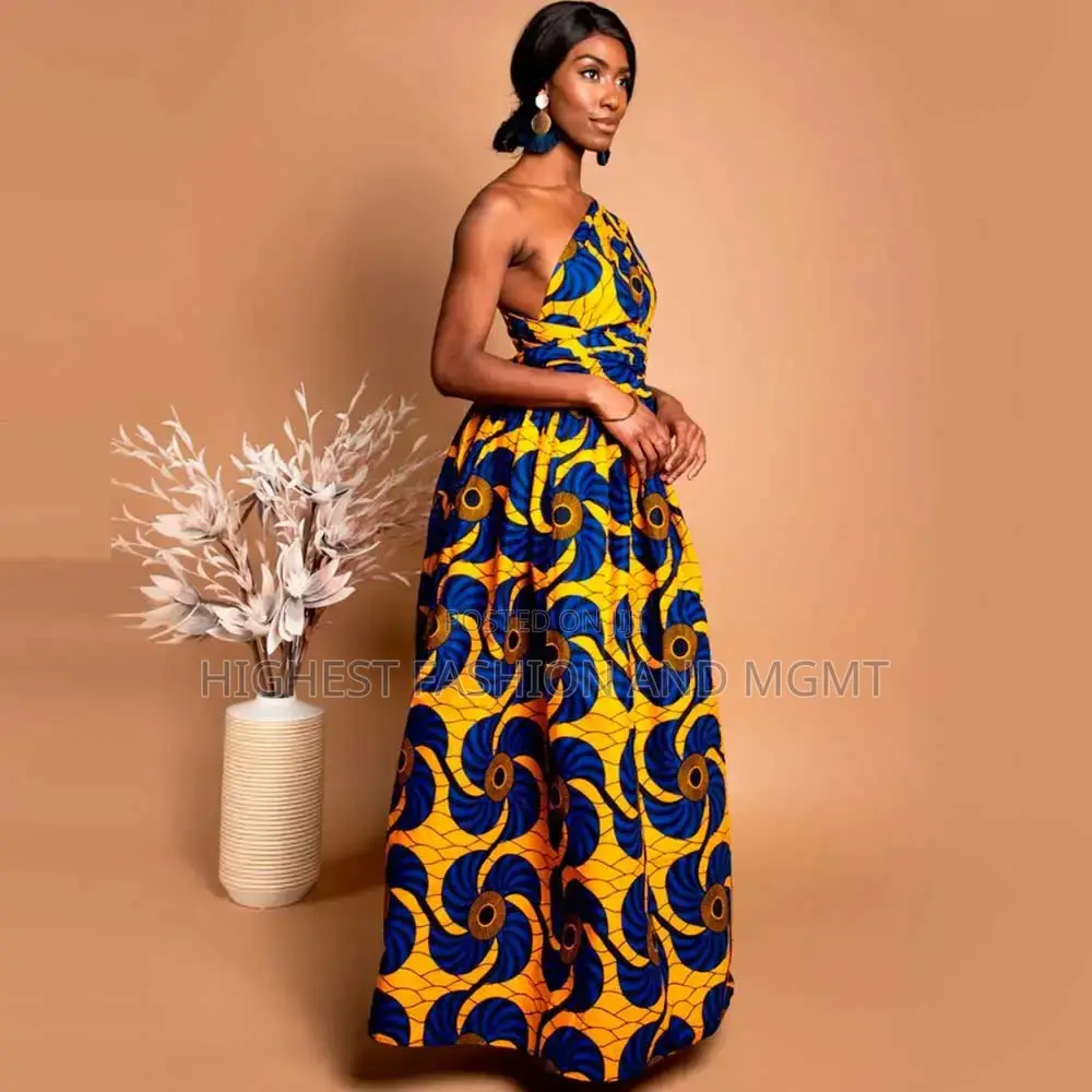 Maxi Sleeveless African Dresses