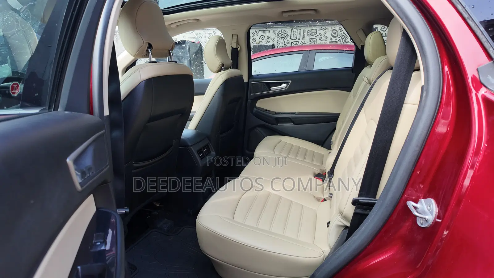 Ford Edge Sport 4dr SUV AWD (2.7L 6cyl Turbo 6A) 2015 Red